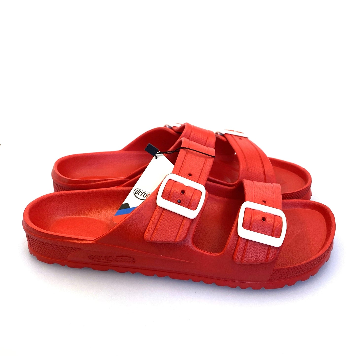 NEW Aerothotic Womens Orthotic Comfort Sandals, Red - Size 11
