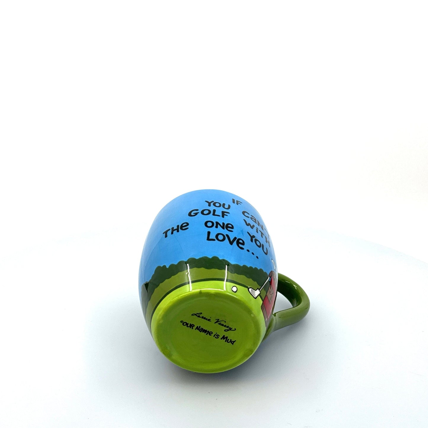 Novelty ‘If You Can’t With the Ones You Love’ Ceramic Coffee Mug Pre-Owned