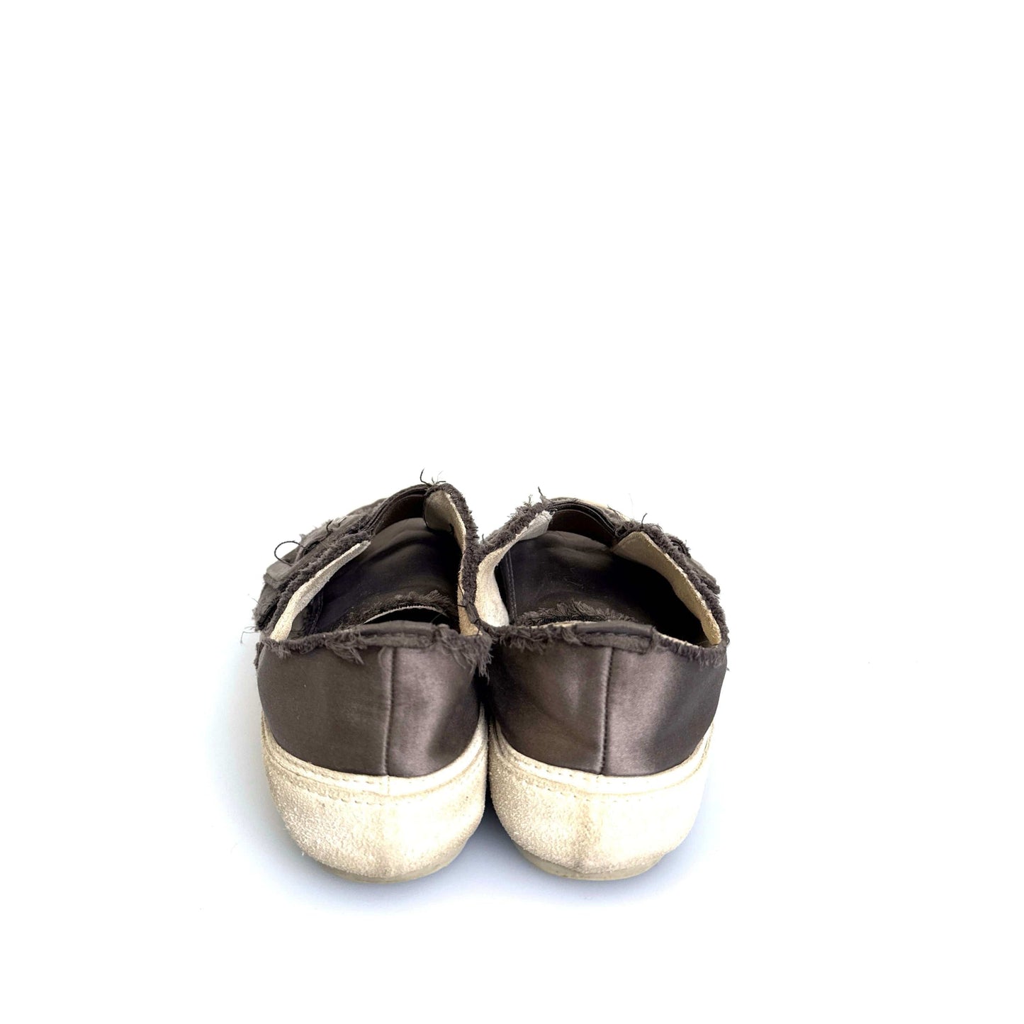Pedro Garcia Womens Palmira Sneaker in Fox Satin, Size 36.5 Beautiful Used Condition