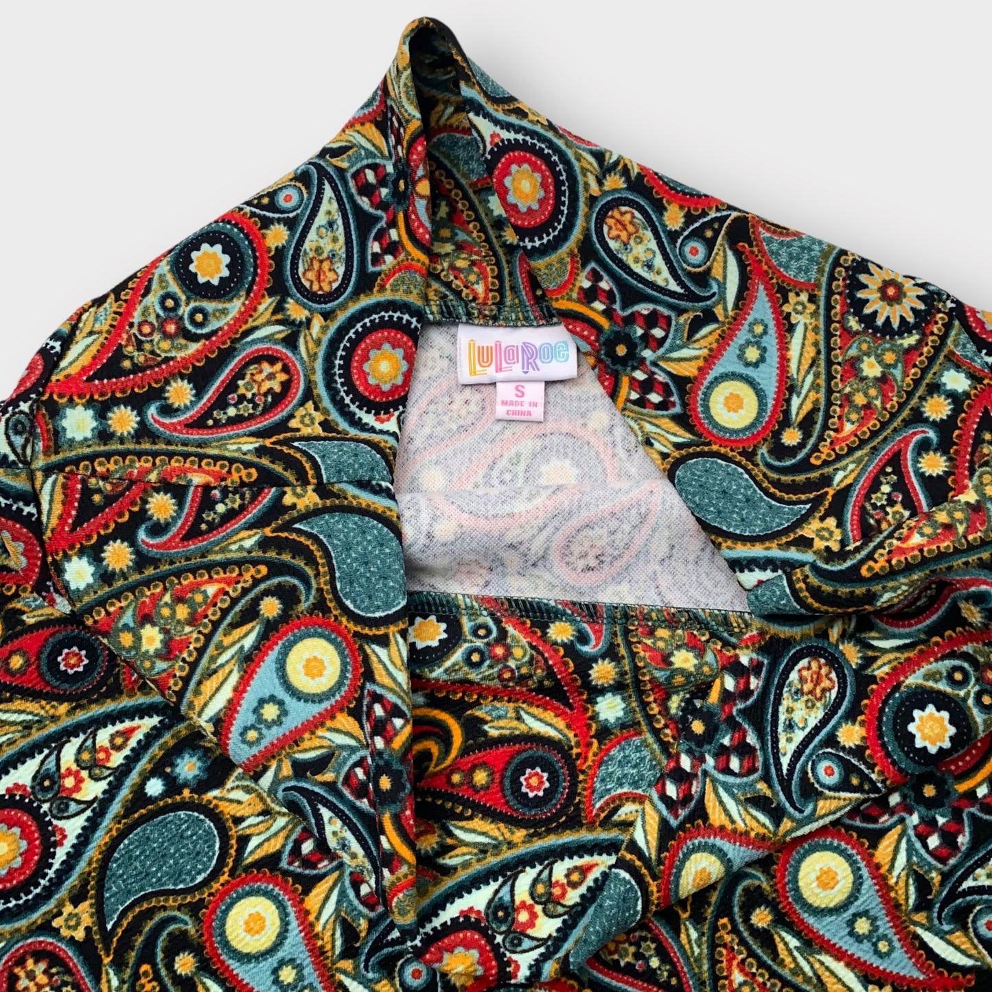 LuLaRoe Cassie Pencil Skirt - Multicolor Paisley - Women's S (4-6) - NWT