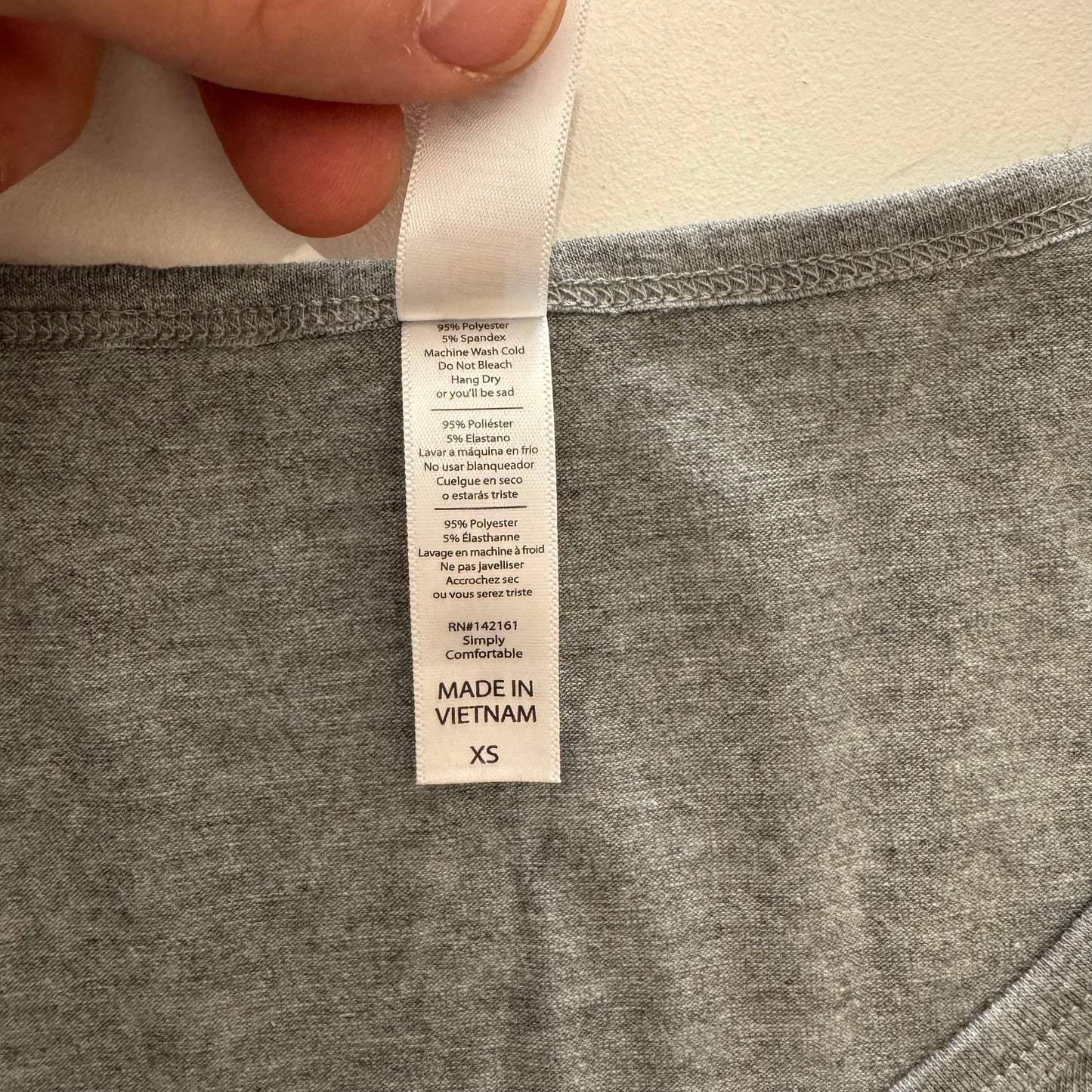 LuLaRoe Vault | Classic T | Color: Gray | Size: XS (2-4) | Solid | NWT