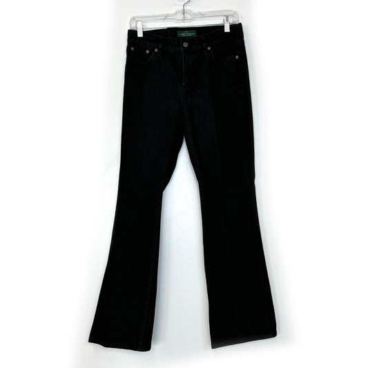 Lauren Ralph Lauren Women's Classic Bootcut Denim Jeans - Size 6 - Gray