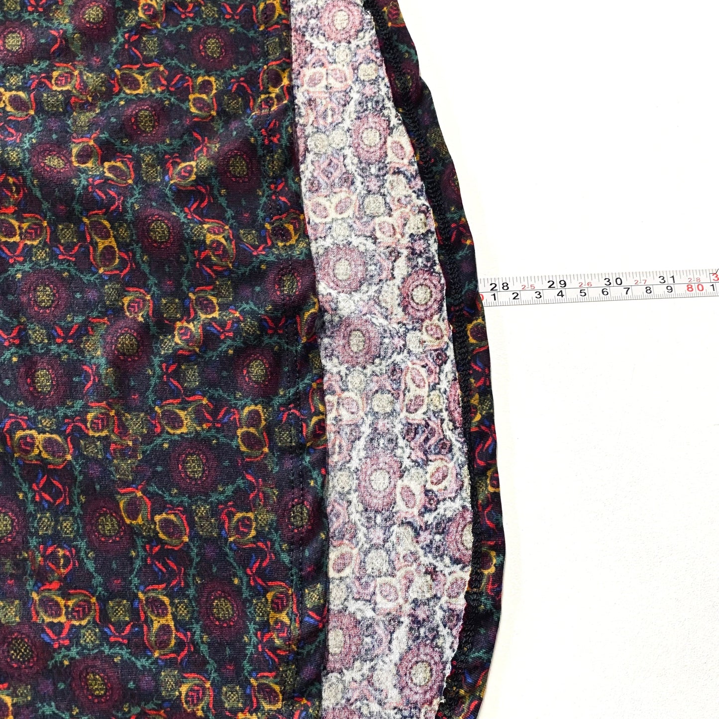 LuLaRoe Womens XS Black/Red Floral Classic T Activewear Top S/s NWT