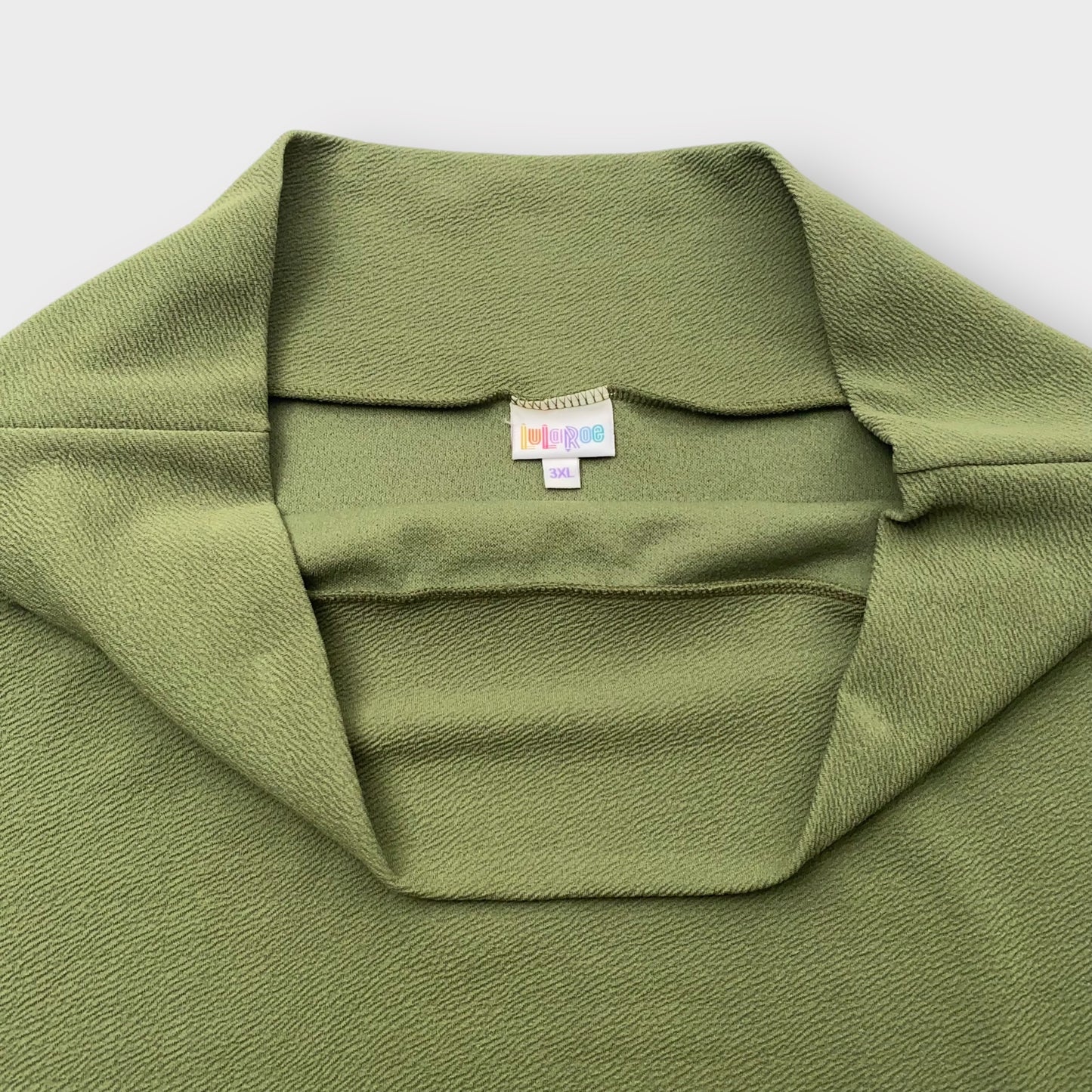 LuLaRoe Cassie Pencil Skirt - Olive Green Solid - Women's 3XL (24-26) - NWT