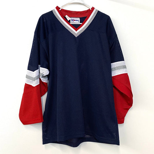 Kobe Size S Hockey Practice Jersey, NY Rangers Colors