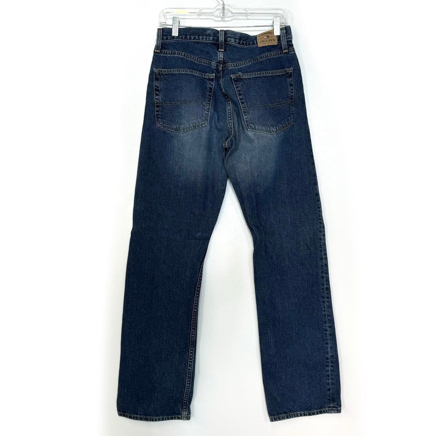 Tommy Hilfiger Men's Straight Denim Jeans - Vintage Style for Everyday Wear - Color: Blue - Size: 29/32