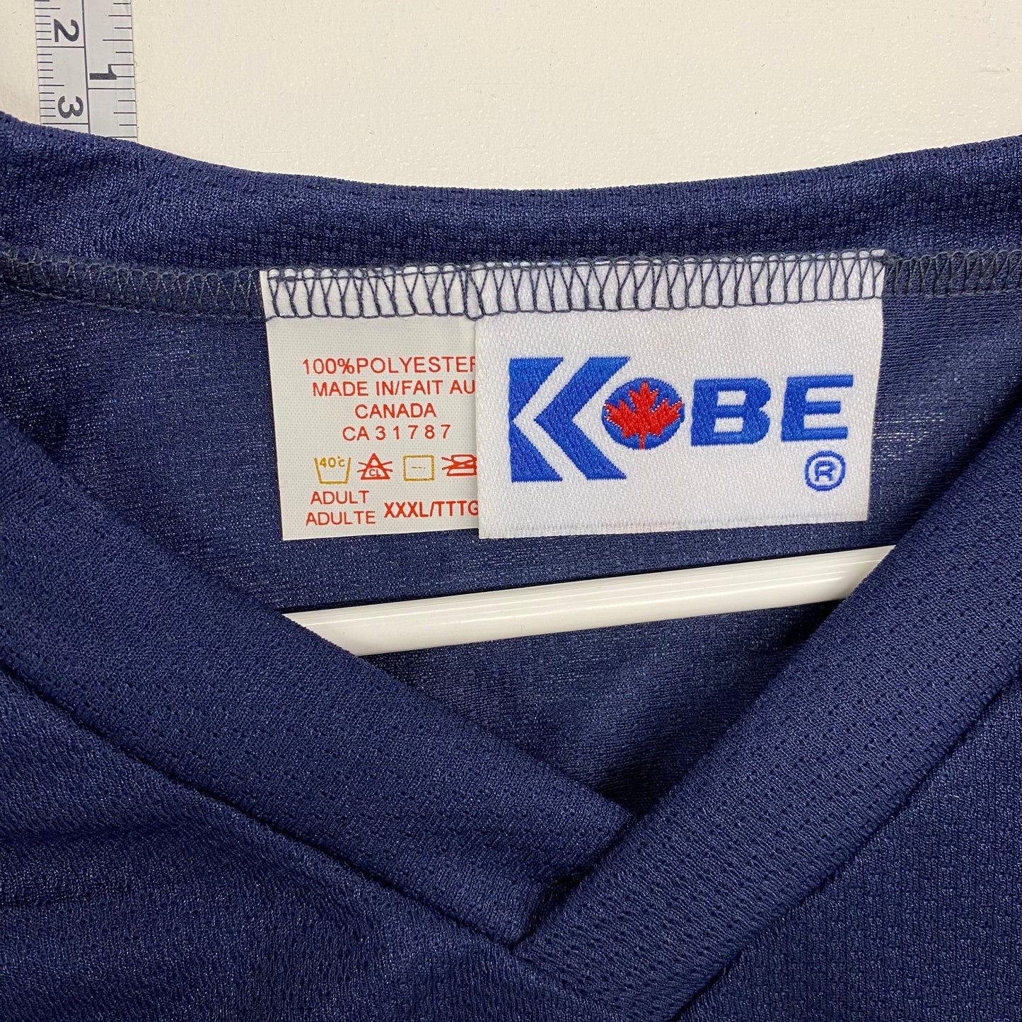 Kobe Navy Blue Size XXXL Hockey Practice Jersey