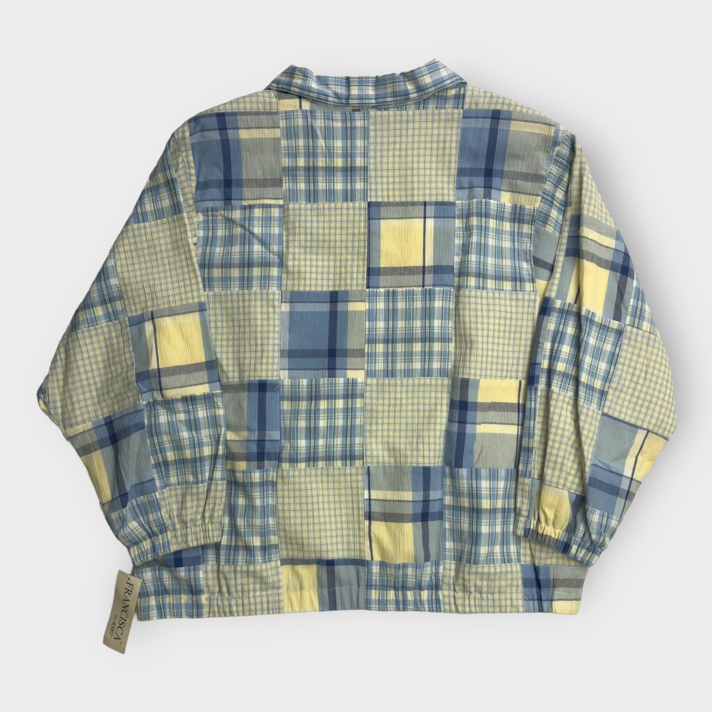 Koret Francisca Women's Patchwork Jacket - 2X - Full Zip - Vintage NWT