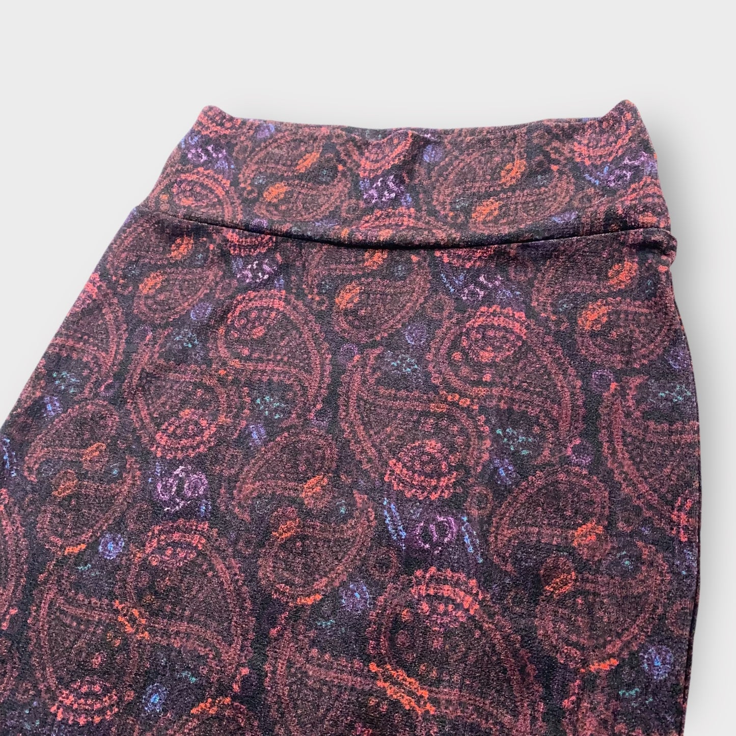 LuLaRoe Cassie Pencil Skirt - Multicolor Ornate Circle Lattice - Women's S (4-6) - NWT