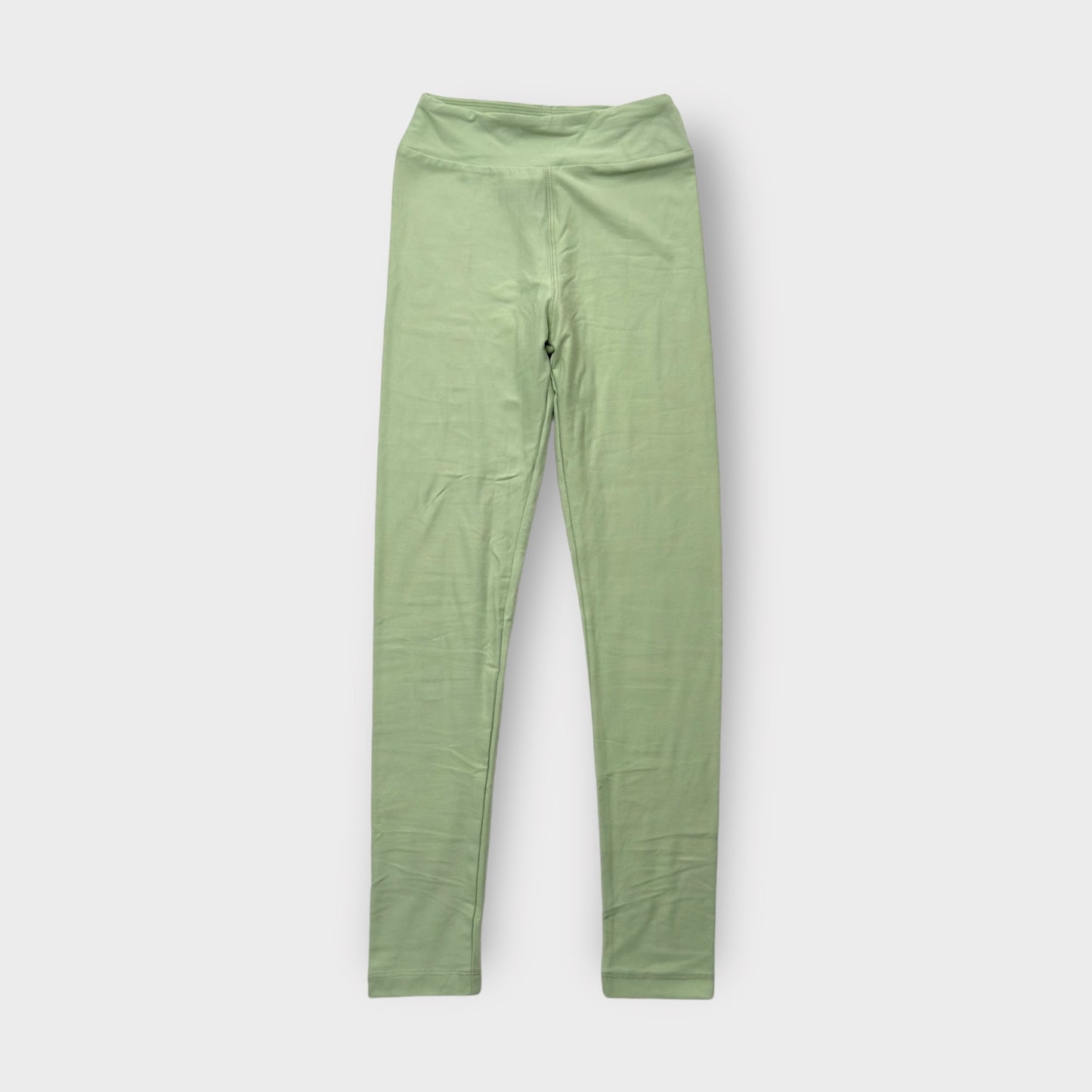 LuLaRoe Juniors Stretch Leggings | Tween (0-00) | Light Green | Soft & Stretchy | New