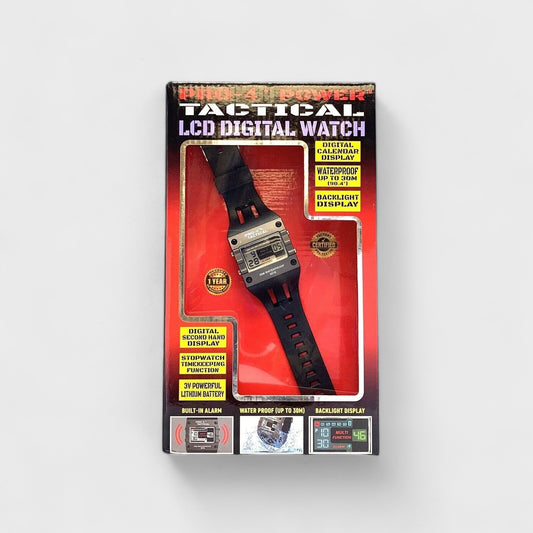 Shop Pro 4 Tactical Digital LCD Watch | Waterproof | Stopwatch | Black