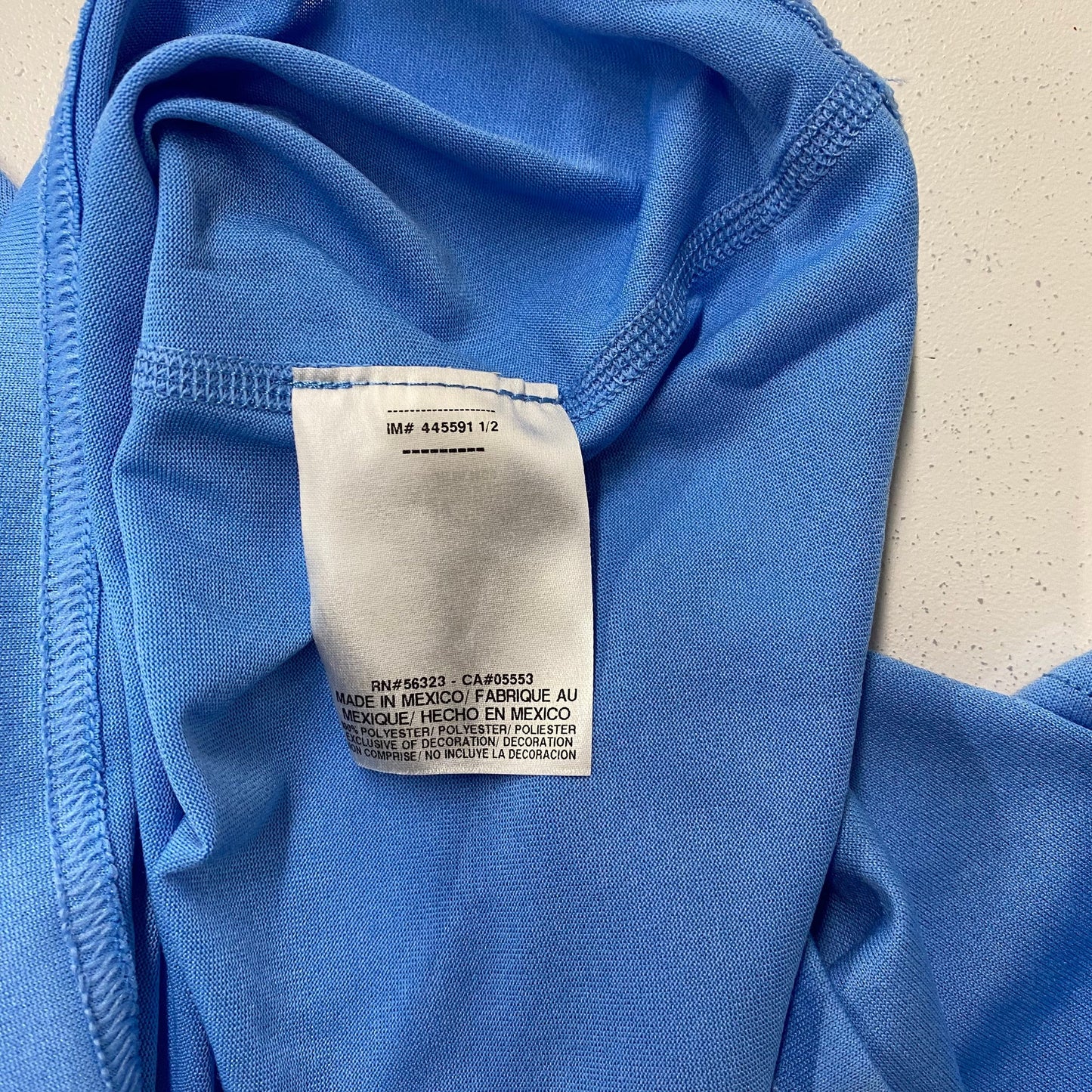 Nike Mens Size XL Powder Blue ‘Tulsa Drillers’ S/s T-Shirt Pre-Owned