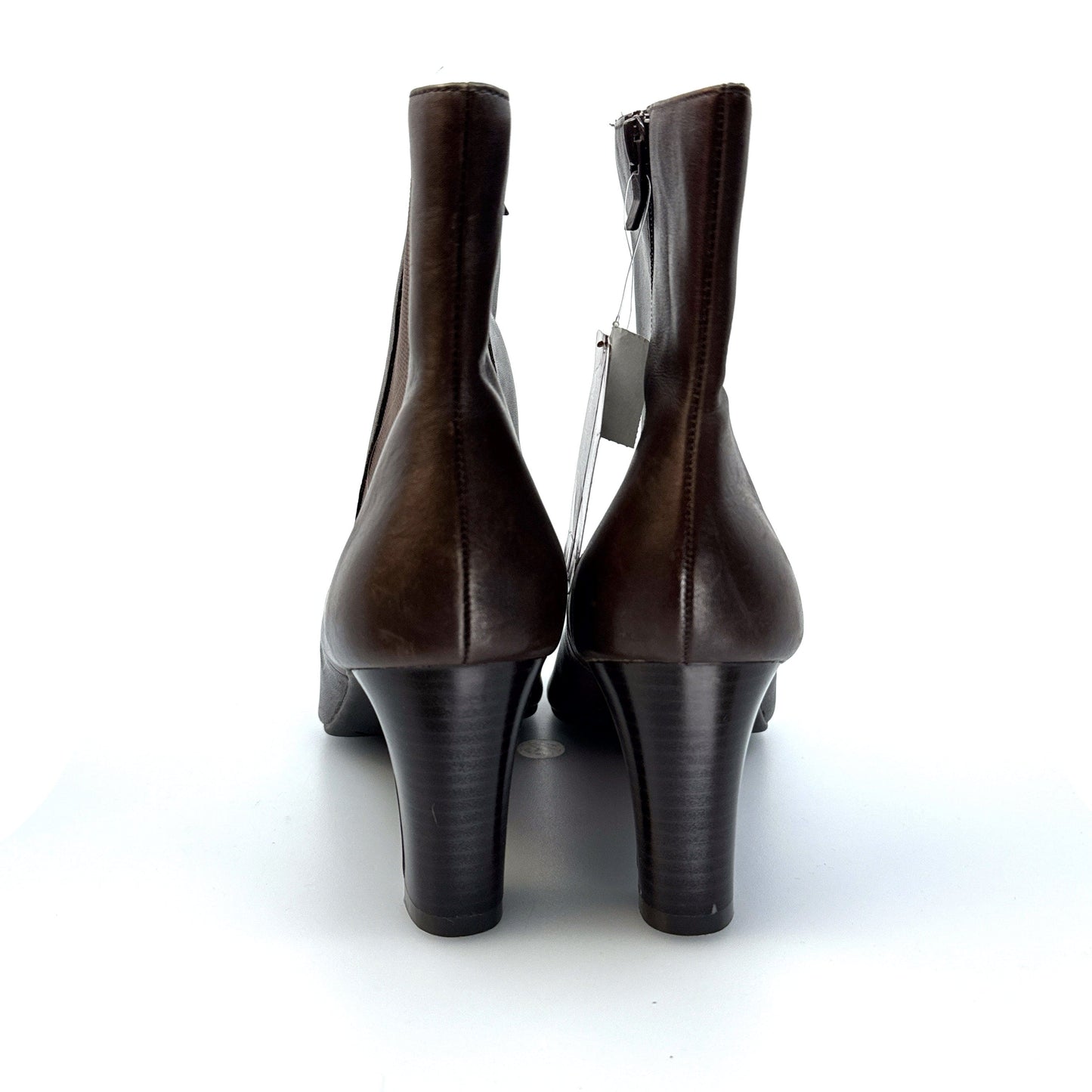 Predictions Womens Size 11 Zip Up Pointed Ankle Heeled Boots NWT