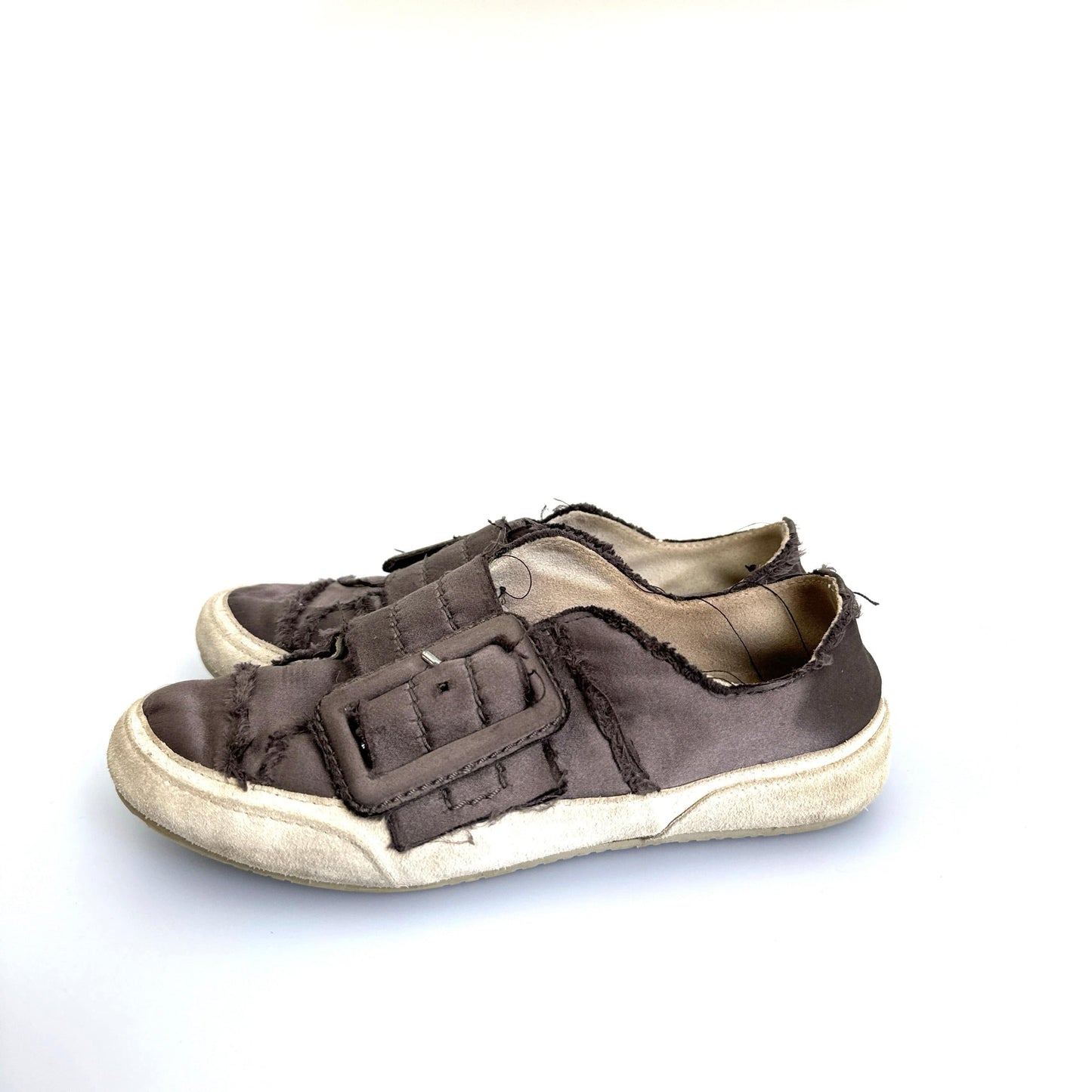 Pedro Garcia Womens Palmira Sneaker in Fox Satin, Size 36.5 Beautiful Used Condition
