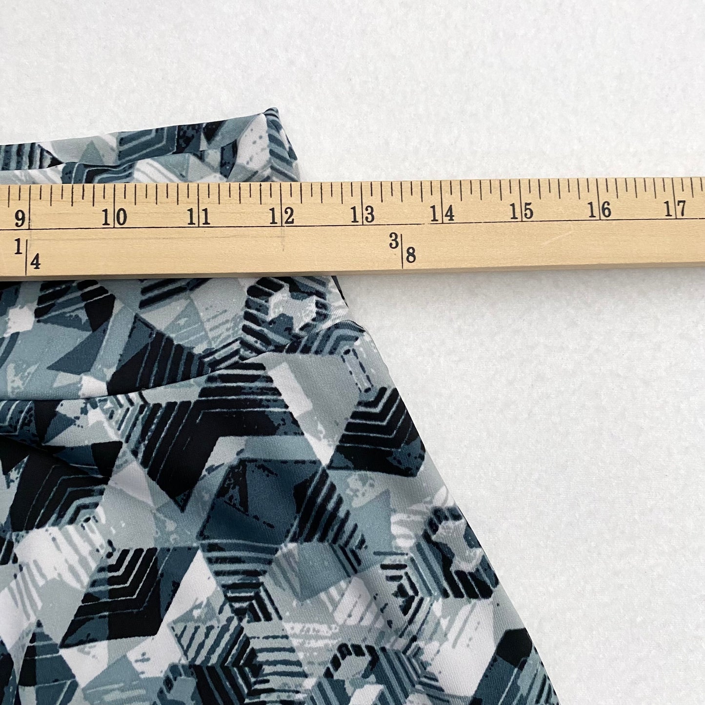 LuLaRoe Kids Azure A-Line Skirt | 12 (12-14) | Multicolor/Gray Geometric Pattern | NWT