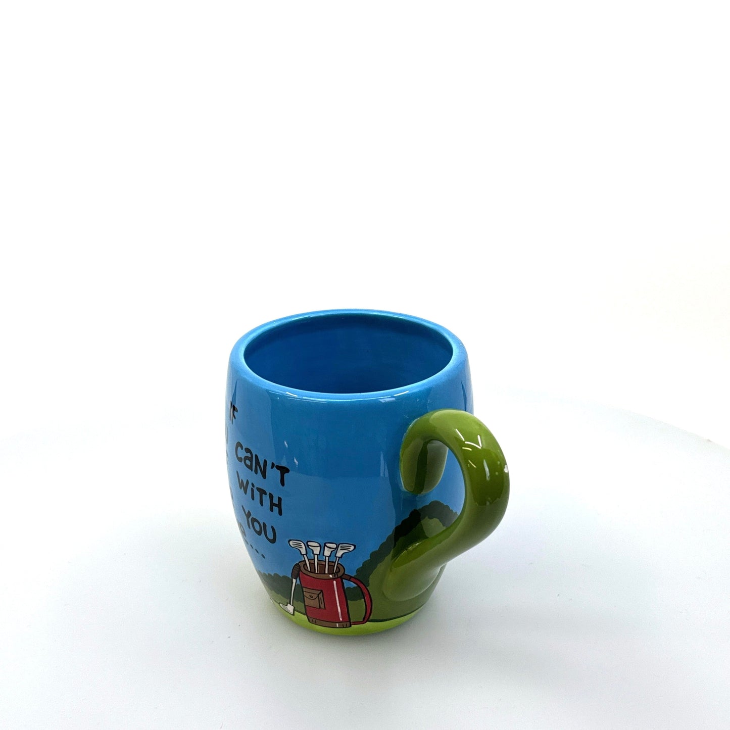 Novelty ‘If You Can’t With the Ones You Love’ Ceramic Coffee Mug Pre-Owned