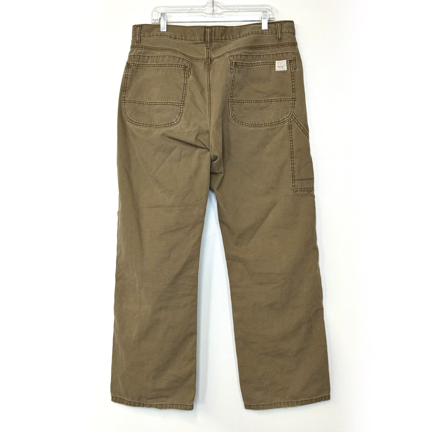 Old Navy Mens Workers Pocket Jeans - Durable Cotton for Everyday Use - Perfect for Men - Available in Beige, Size 38/34