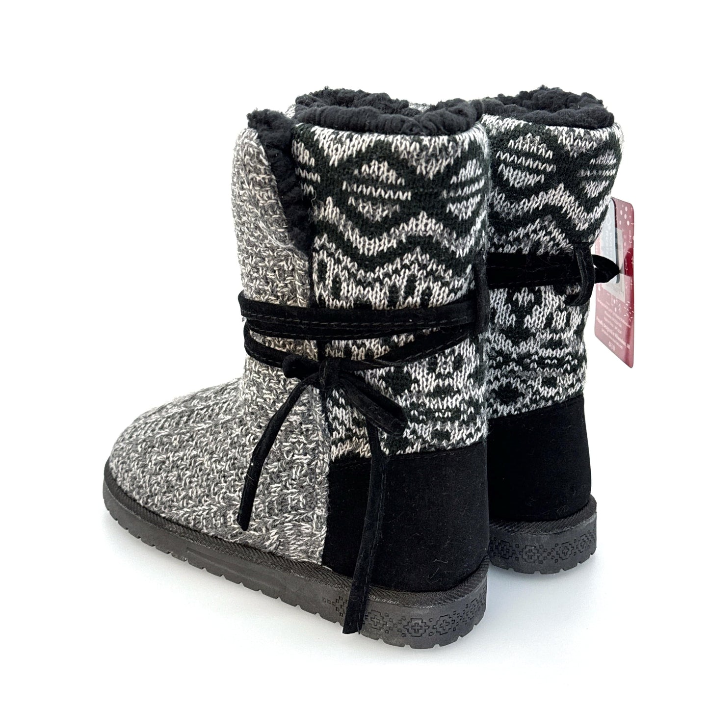 Muk Luks Essentials | Womens Clementine Boot | Color: Dark Gray | Size: 6 | NWT