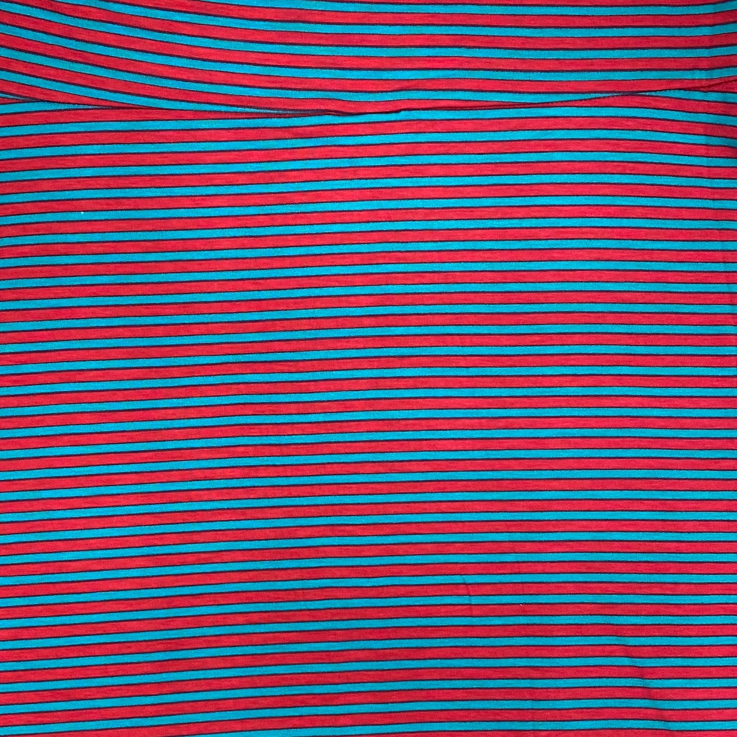 LuLaRoe Azure A-Line Skirt | 2XL (18-20) | Magenta/Blue Striped | NWT
