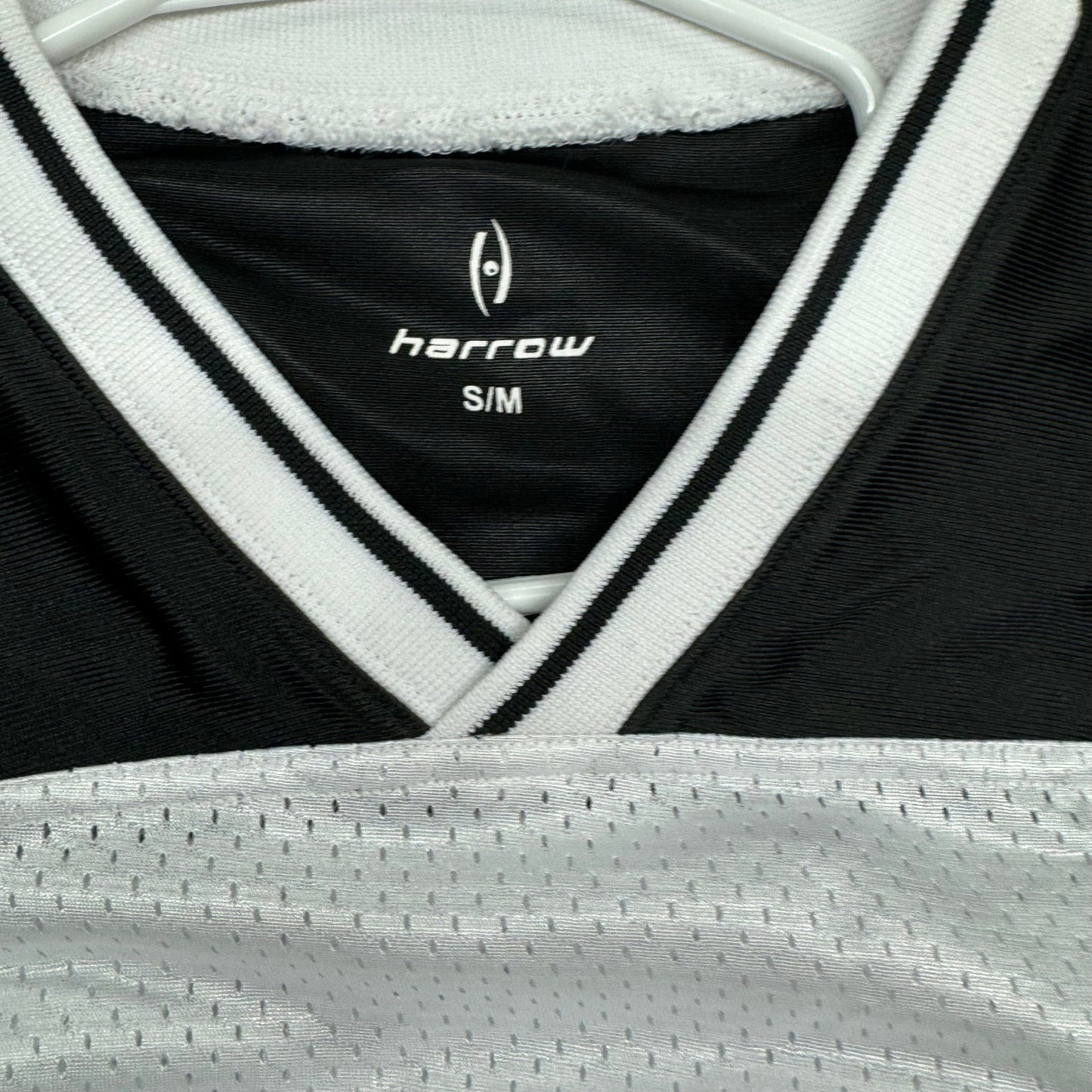 Harrow | Lacrosse Game Jersey | Color: White/Black | Size: S/M | NWT