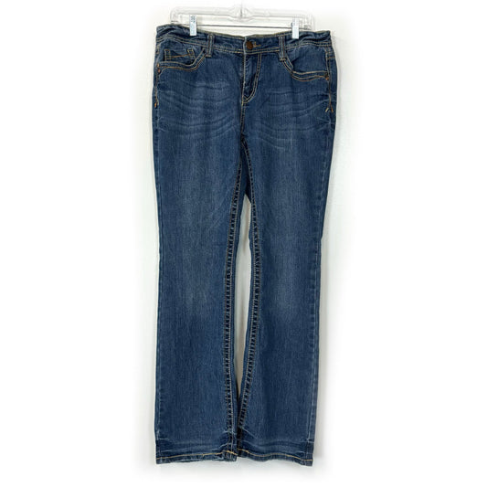 Union Bay Womens Straight Leg Jeans – Pre-Owned Quality for Everyday Wear – Size 12 in Blue – Versatile Casual Style