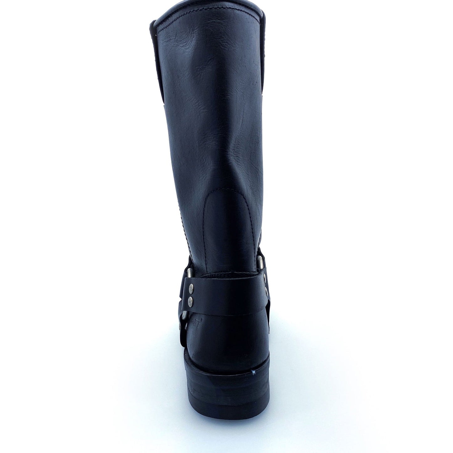 Ad Tec Womens Size 7W (Left Only) Harness Motorcycle Boot 12" Black Heavy Duty Leather 2442 NEW - | Buy at Parsimony Shoppes
