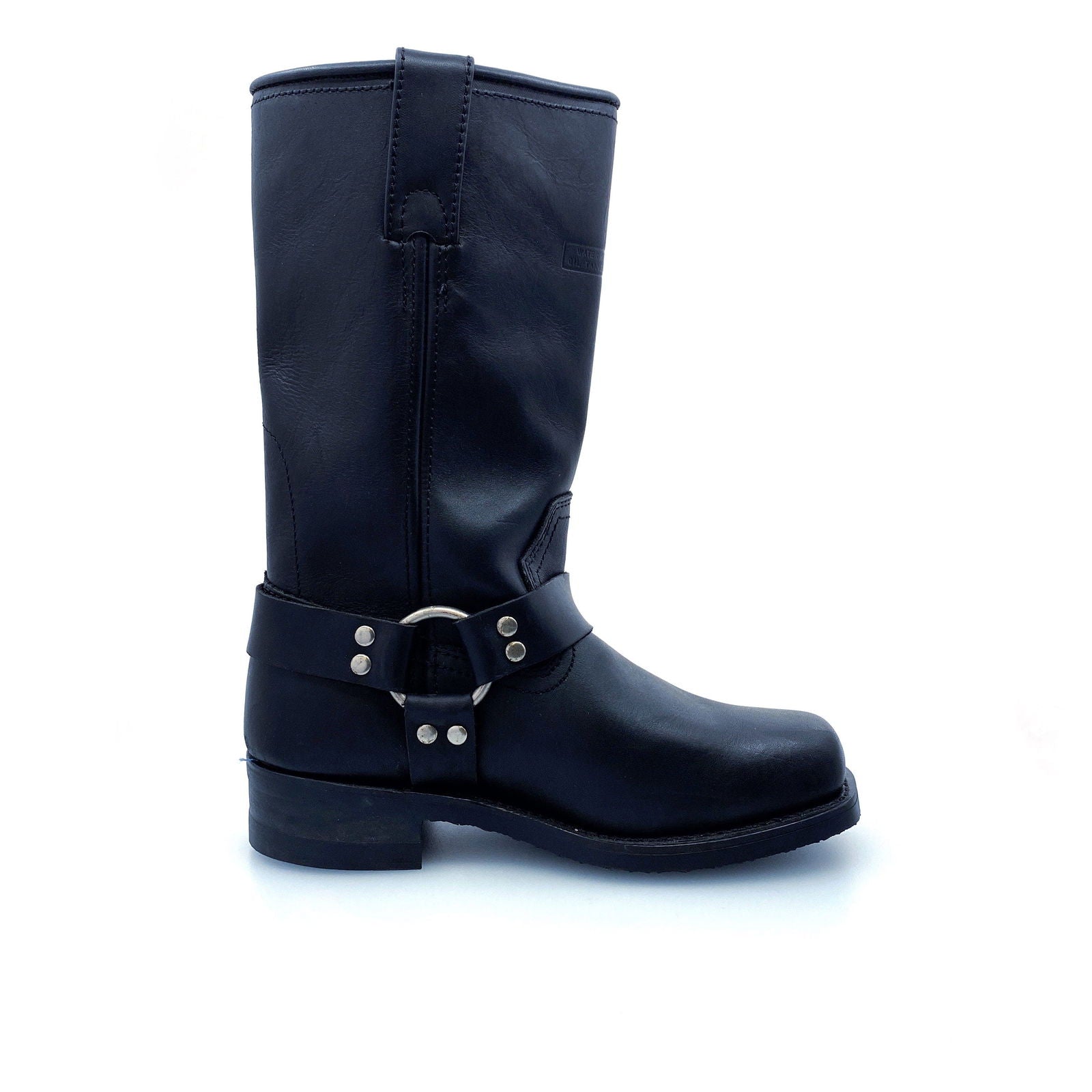Ad Tec Womens Size 7W (Left Only) Harness Motorcycle Boot 12" Black Heavy Duty Leather 2442 NEW -  | Buy at Parsimony Shoppes