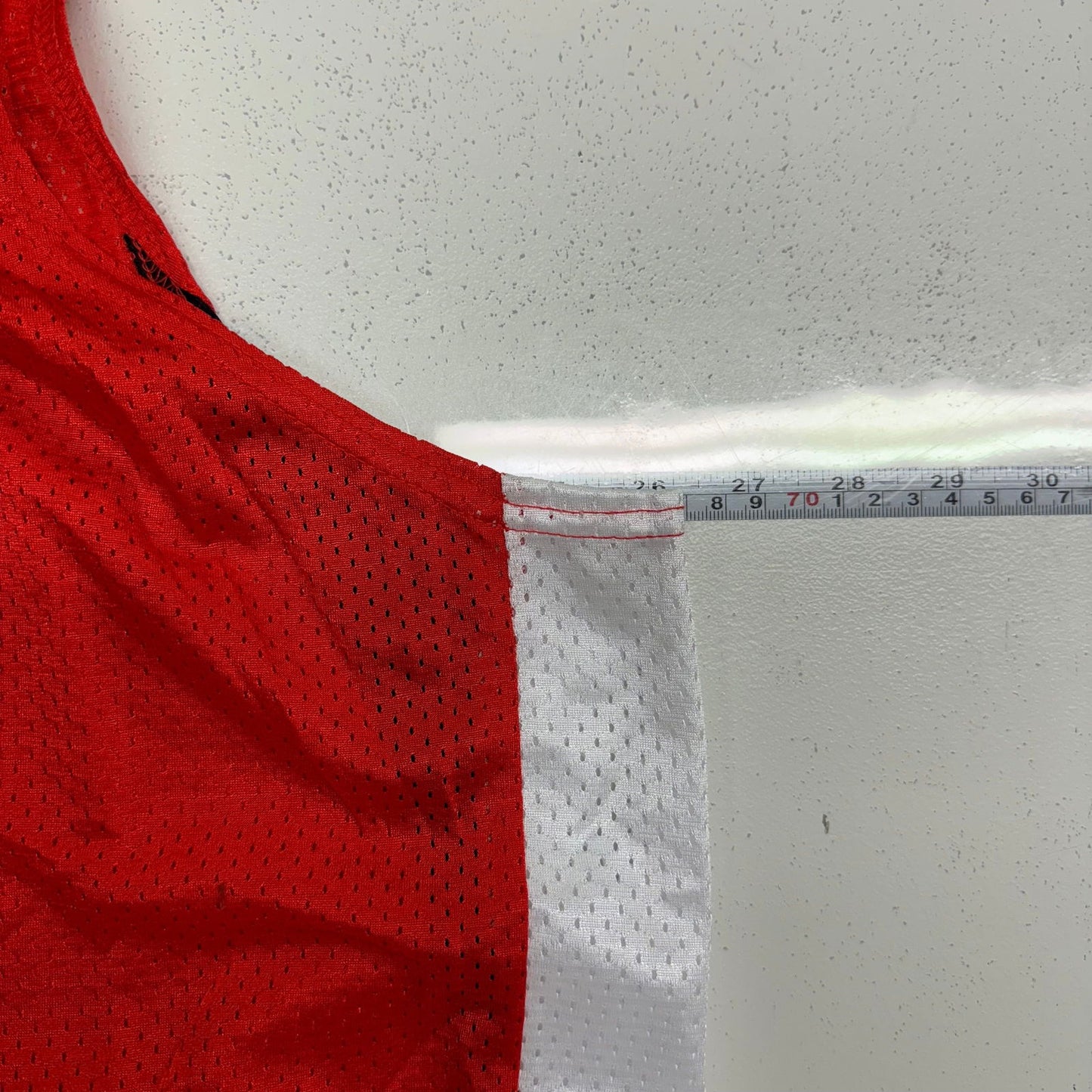 Adidas | Mens Mesh Basketball Mesh Tank Top | Color: Red/White/Black | Size: XL | NEW - | Buy at Parsimony Shoppes