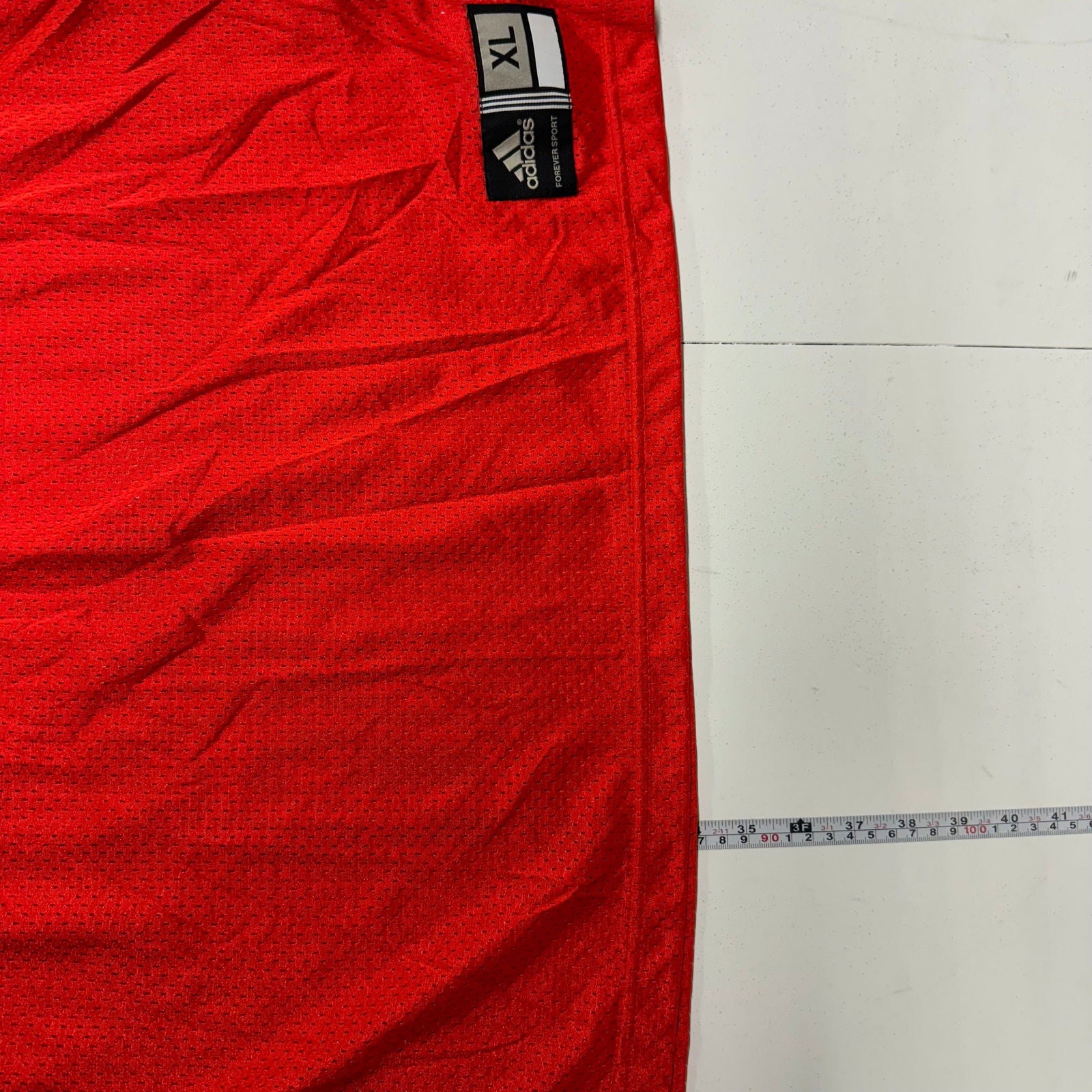 Adidas | Mens Mesh Basketball Mesh Tank Top | Color: Red/White/Black | Size: XL | NEW -  | Buy at Parsimony Shoppes