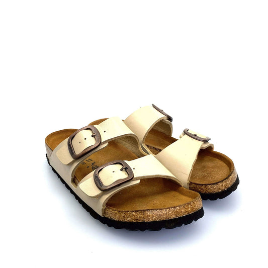 Aerothotic Womens Size 37 (6.5) Nude Leather Orthotic Comfort Sandals Pre-Owned -  | Buy at Parsimony Shoppes