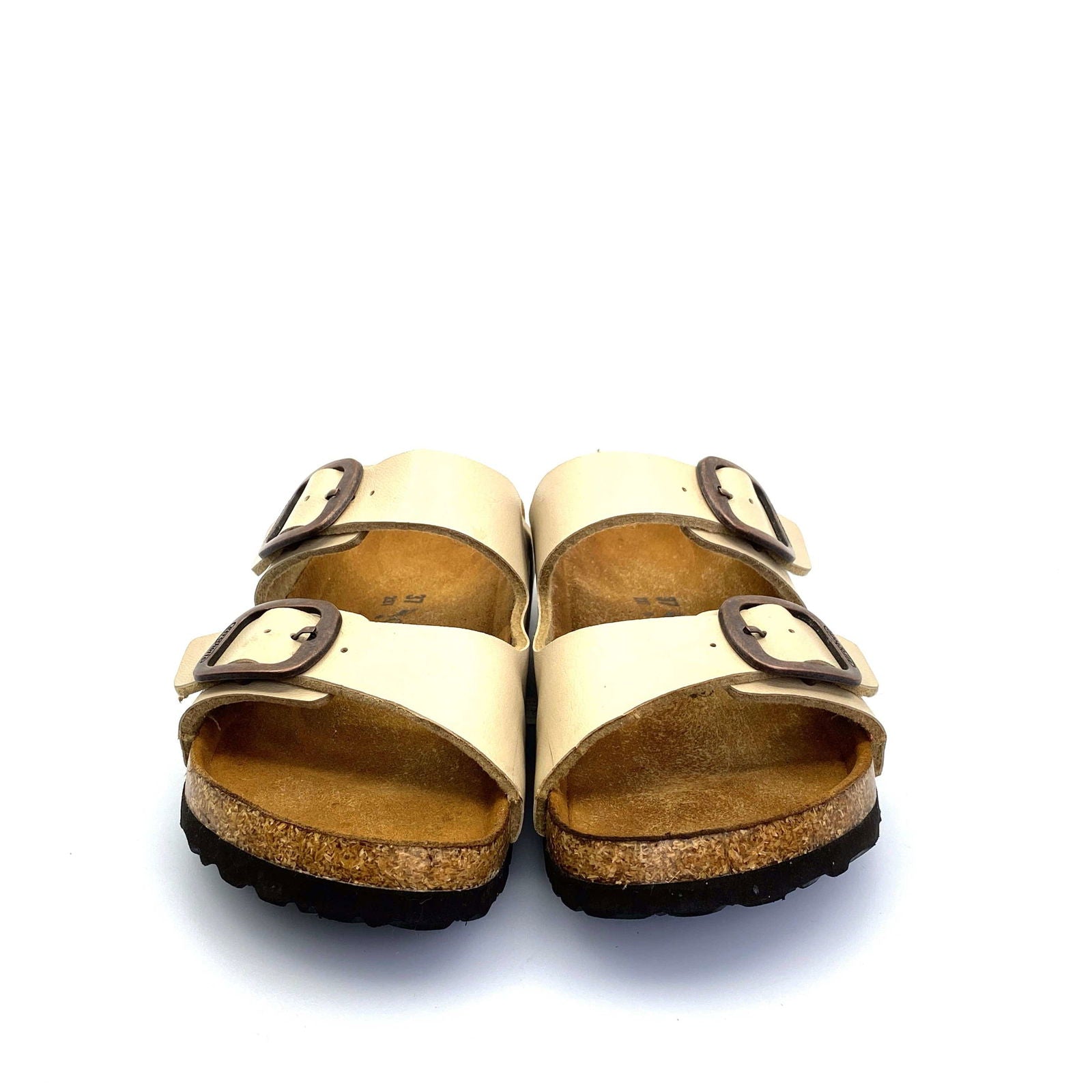 Aerothotic Womens Size 37 (6.5) Nude Leather Orthotic Comfort Sandals Pre-Owned -  | Buy at Parsimony Shoppes