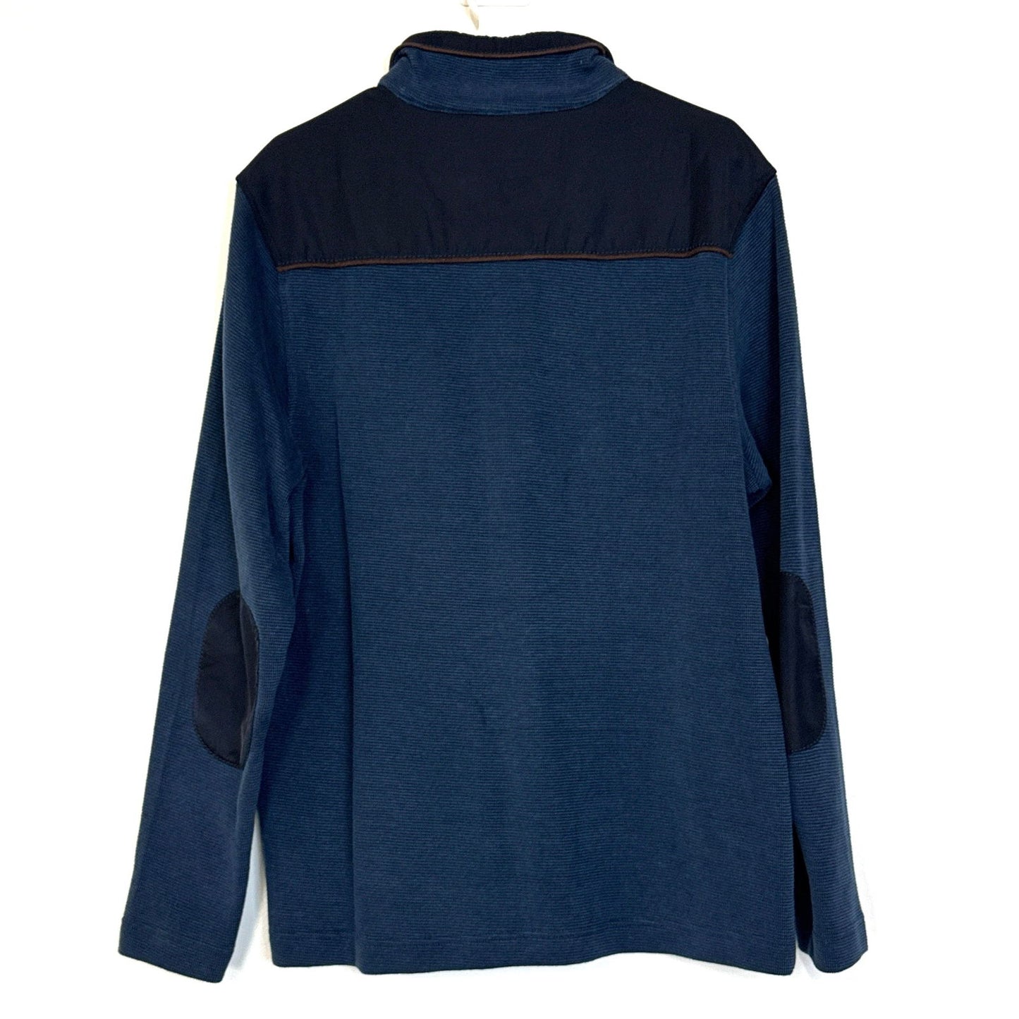 Age of Wisdom Mens Size M Blue 1/4 Zip-Up Sweater L/s Pre-Owned - | Buy at Parsimony Shoppes