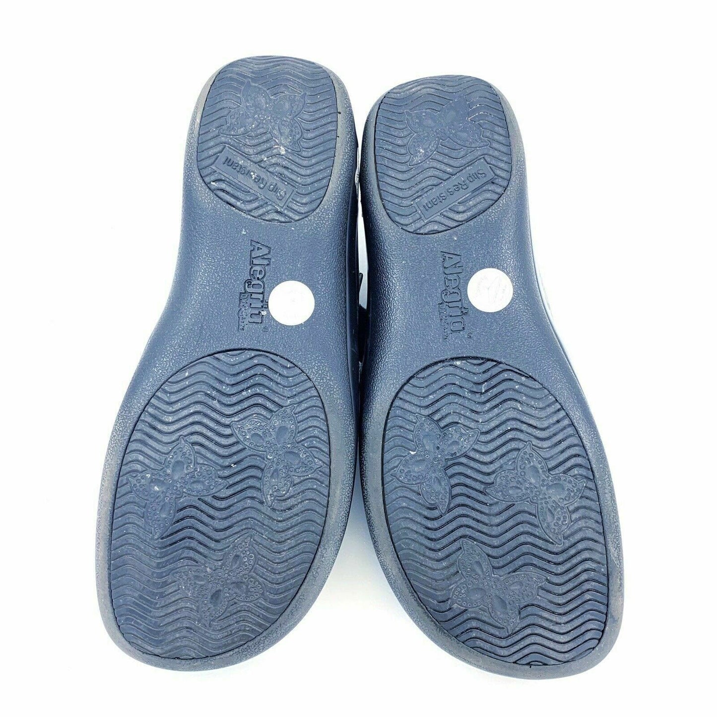 Alegria | Kaitlyn Mary Jane Womens Shoes| Size: 40 | Color: Silver / Black Patina | Pre-Owned - | Buy at Parsimony Shoppes