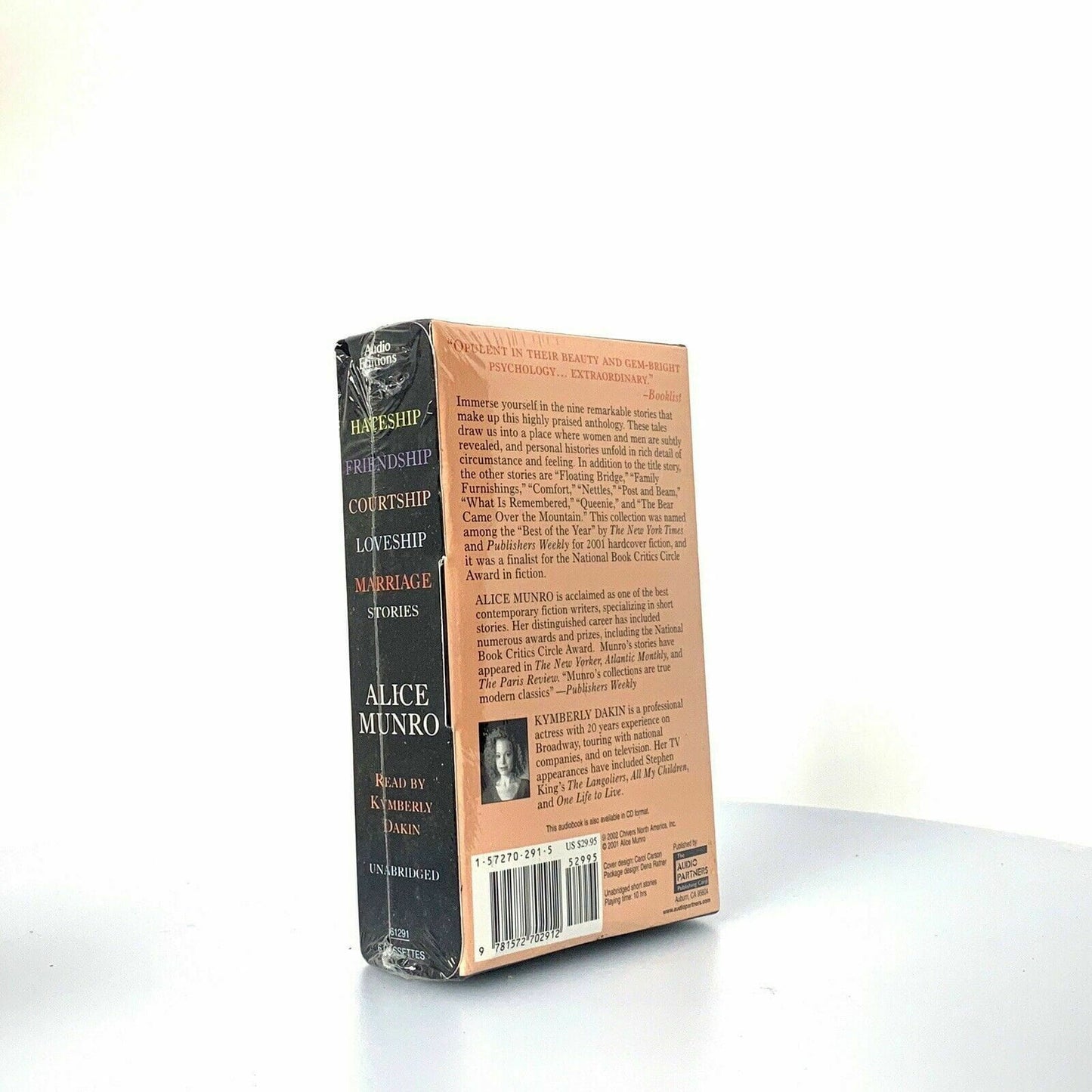 Alice Munro Hateship, Friendship, Courtship, Loveship, Stories Audiobook On Tape - | Buy at Parsimony Shoppes