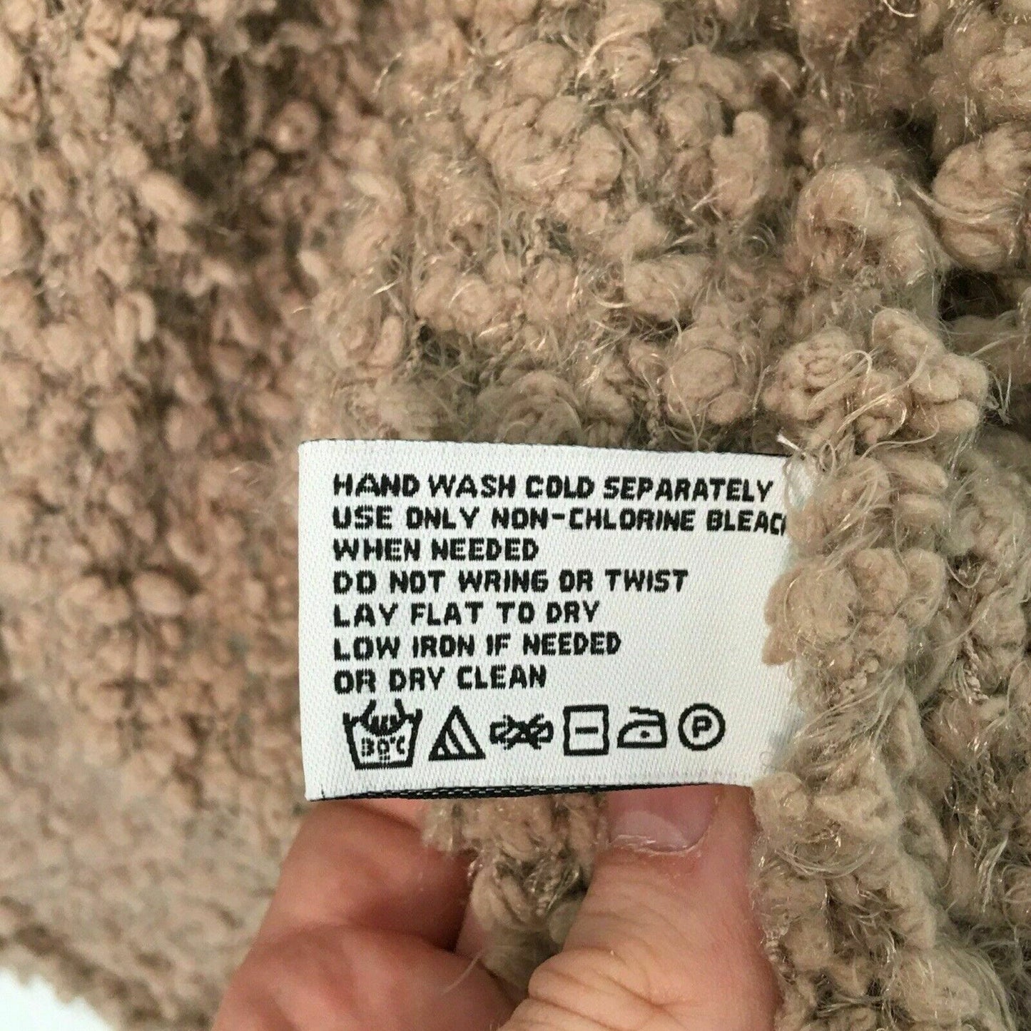 Altar’d State Womens Sweater Vest Size L Icy Beige Wooly NWT - | Buy at Parsimony Shoppes