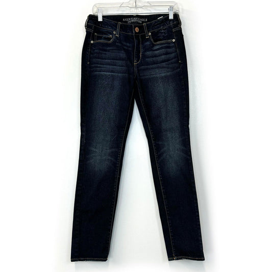 America Eagle Outfitters | Womens Skinny Stretch Jeans | Color: Blue | Size: 10 | Pre-Owned -  | Buy at Parsimony Shoppes
