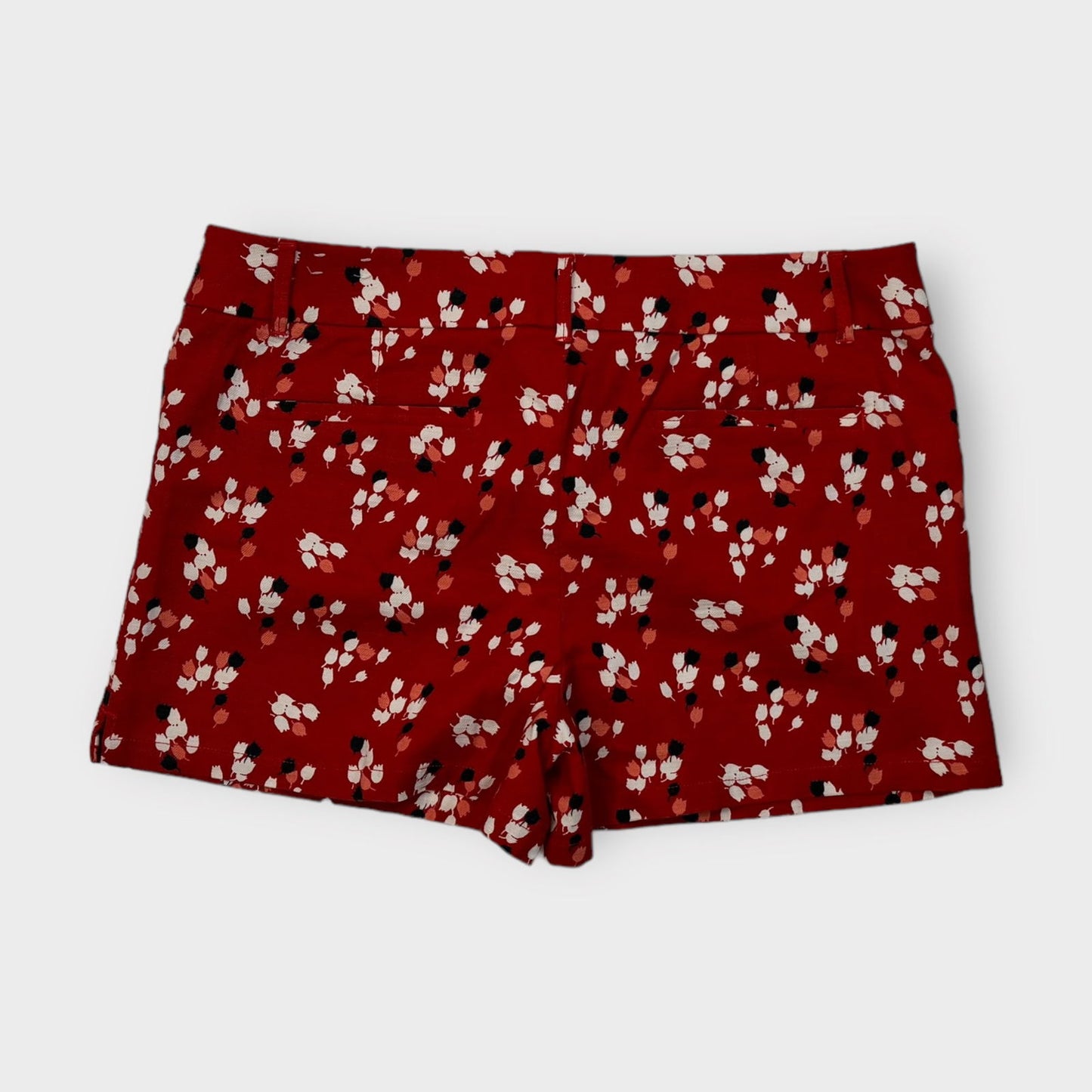 Ann Taylor Loft Riviera Shorts | 16 | Red Floral | Pre-Owned | EUC - | Buy at Parsimony Shoppes