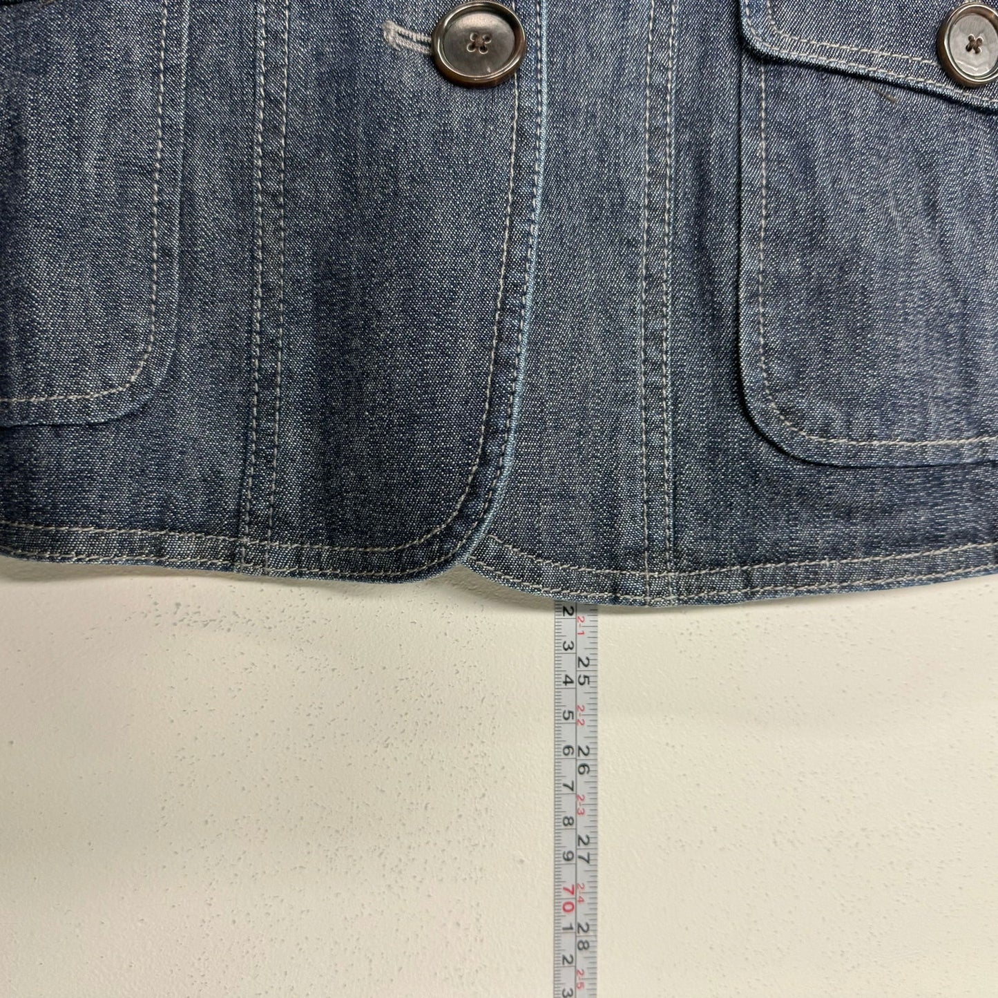 Ann Taylor | Womens Denim Jean Jacket | Color: Blue | Size: 4 | EUC - | Buy at Parsimony Shoppes