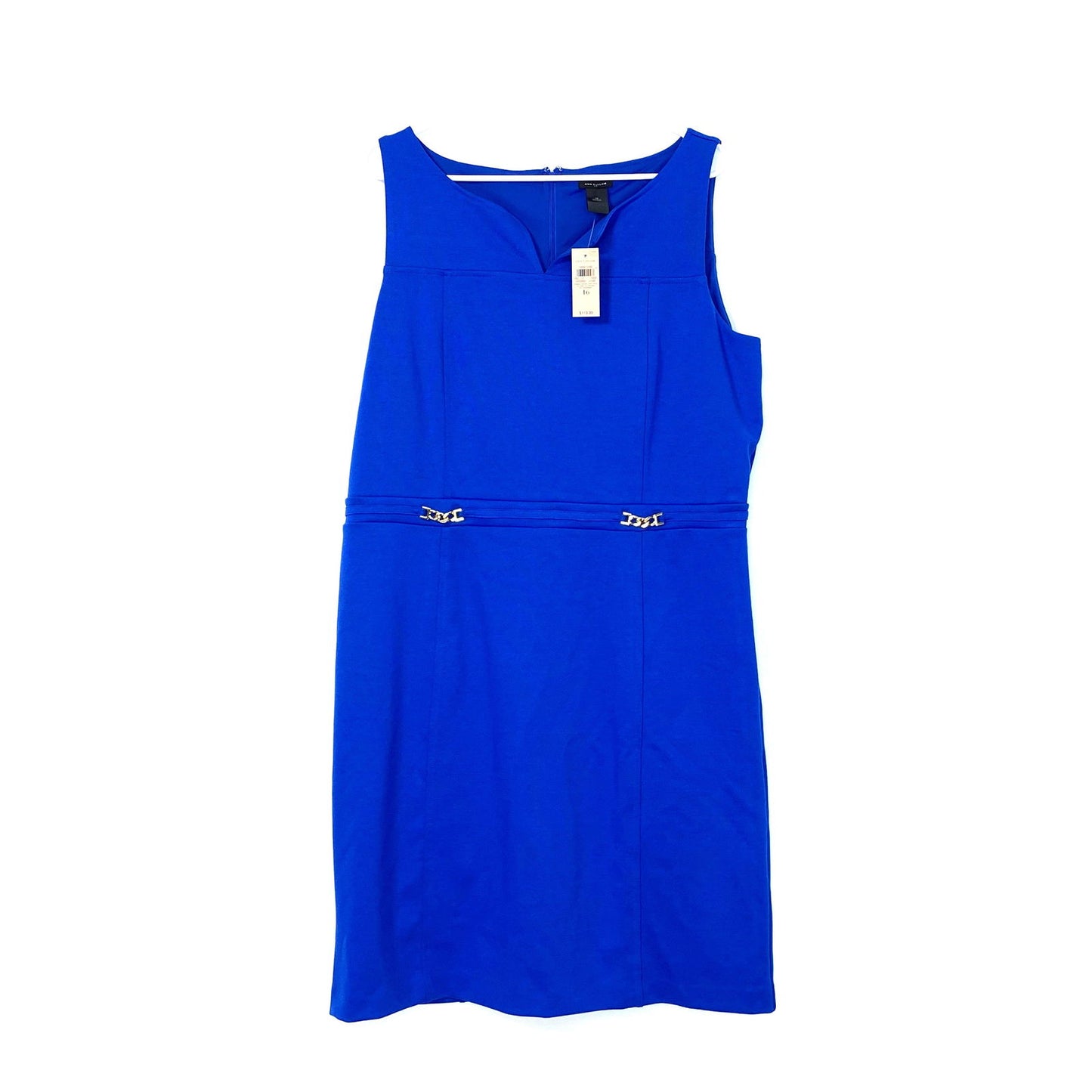 Ann Taylor Womens Size 16 Royal Blue Sleeveless Dress - | Buy at Parsimony Shoppes