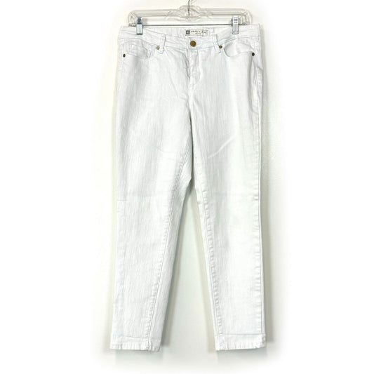 Anne Klein | Missy Skinny Ankle Jeans | Color: White | Size: 10 -  | Buy at Parsimony Shoppes