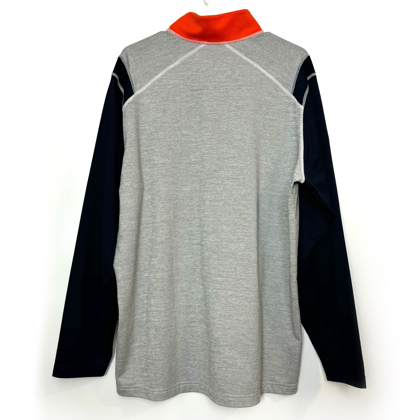 Antigua | Denver Broncos | 1/4 Zip Golf Pullover | Color: Orange/Gray | Size: XL -  | Buy at Parsimony Shoppes