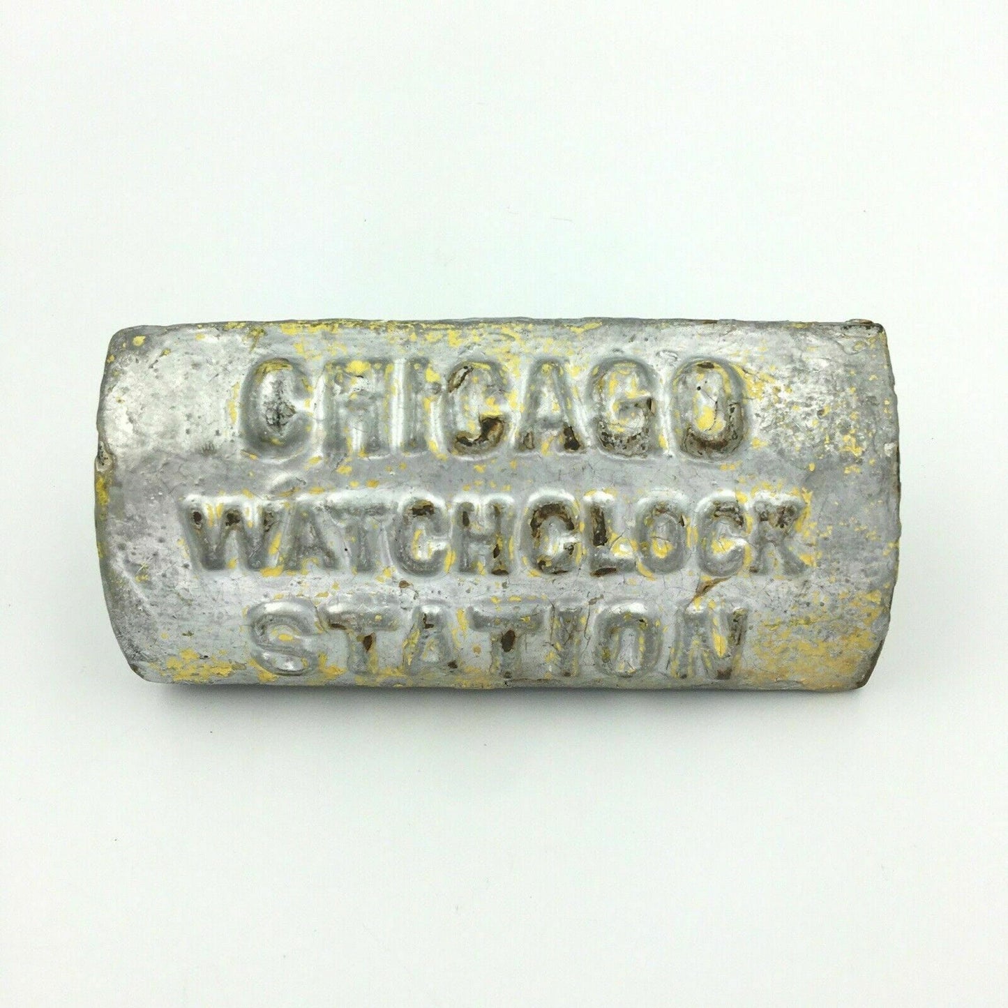 Antique Chicago Watchclock Station Security Cast Iron Box Clock Key Rare ! - | Buy at Parsimony Shoppes
