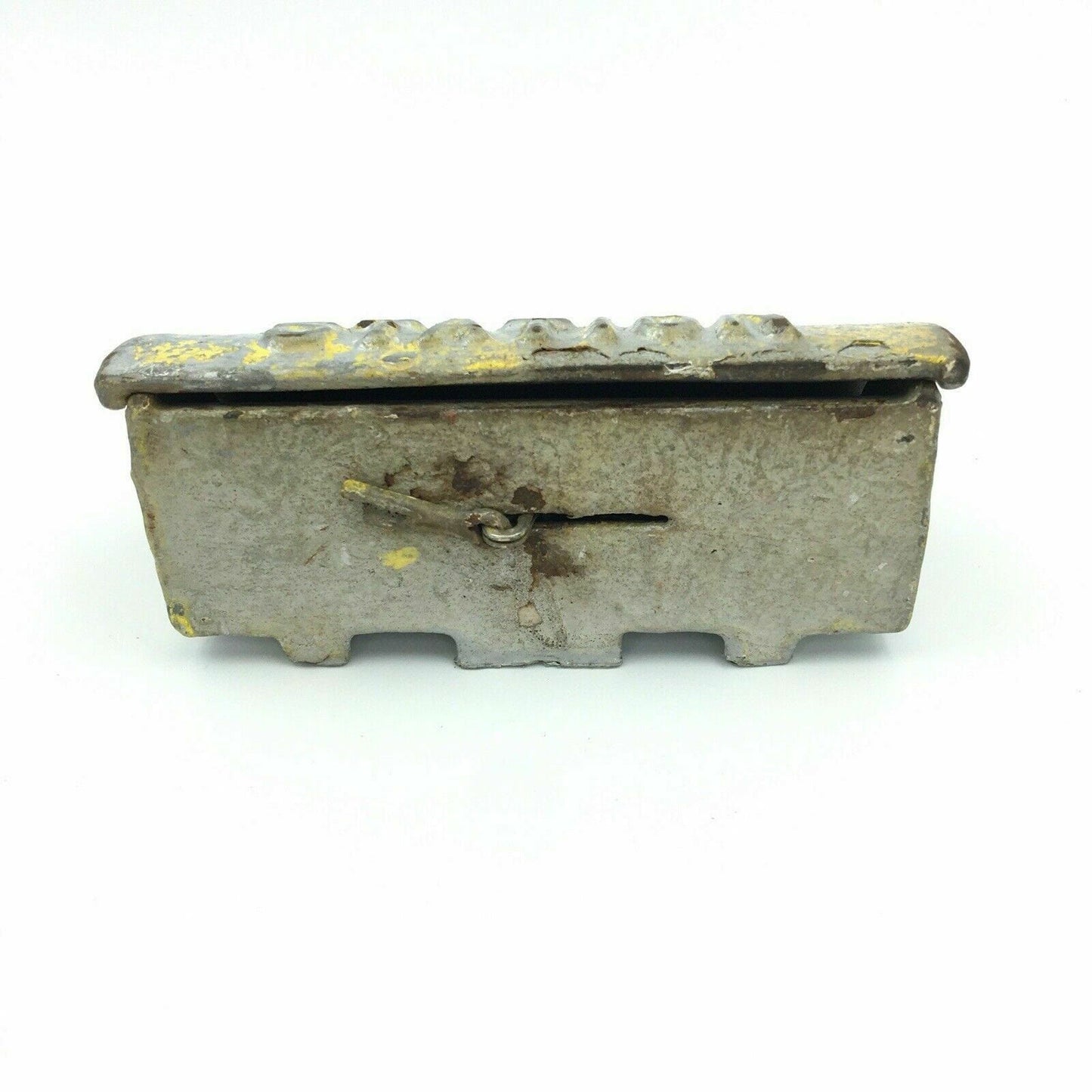 Antique Chicago Watchclock Station Security Cast Iron Box Clock Key Rare ! - | Buy at Parsimony Shoppes