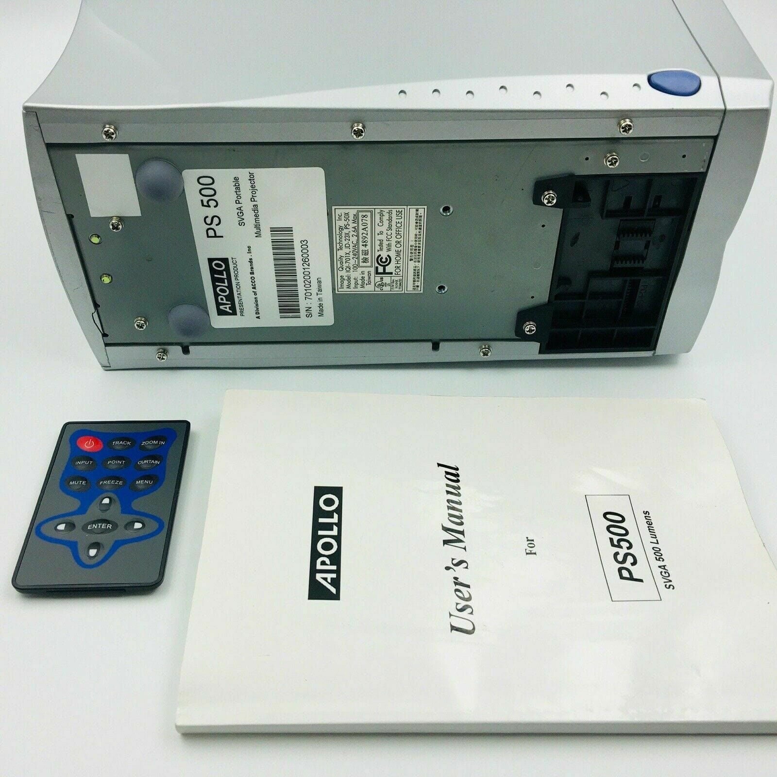 Apollo PS500 Office Conference Room Portable Multimedia Projector | 500 Lumens | *Works -  | Buy at Parsimony Shoppes