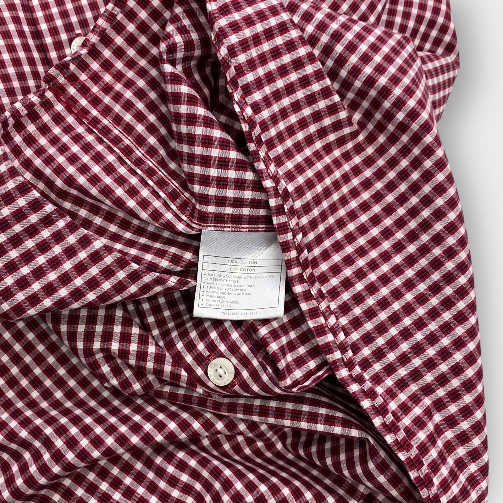 Ariat Mens Button-Down L/s Dress Shirt | XL | Red Plaid | Wrinkle-Free | EUC -  | Buy at Parsimony Shoppes