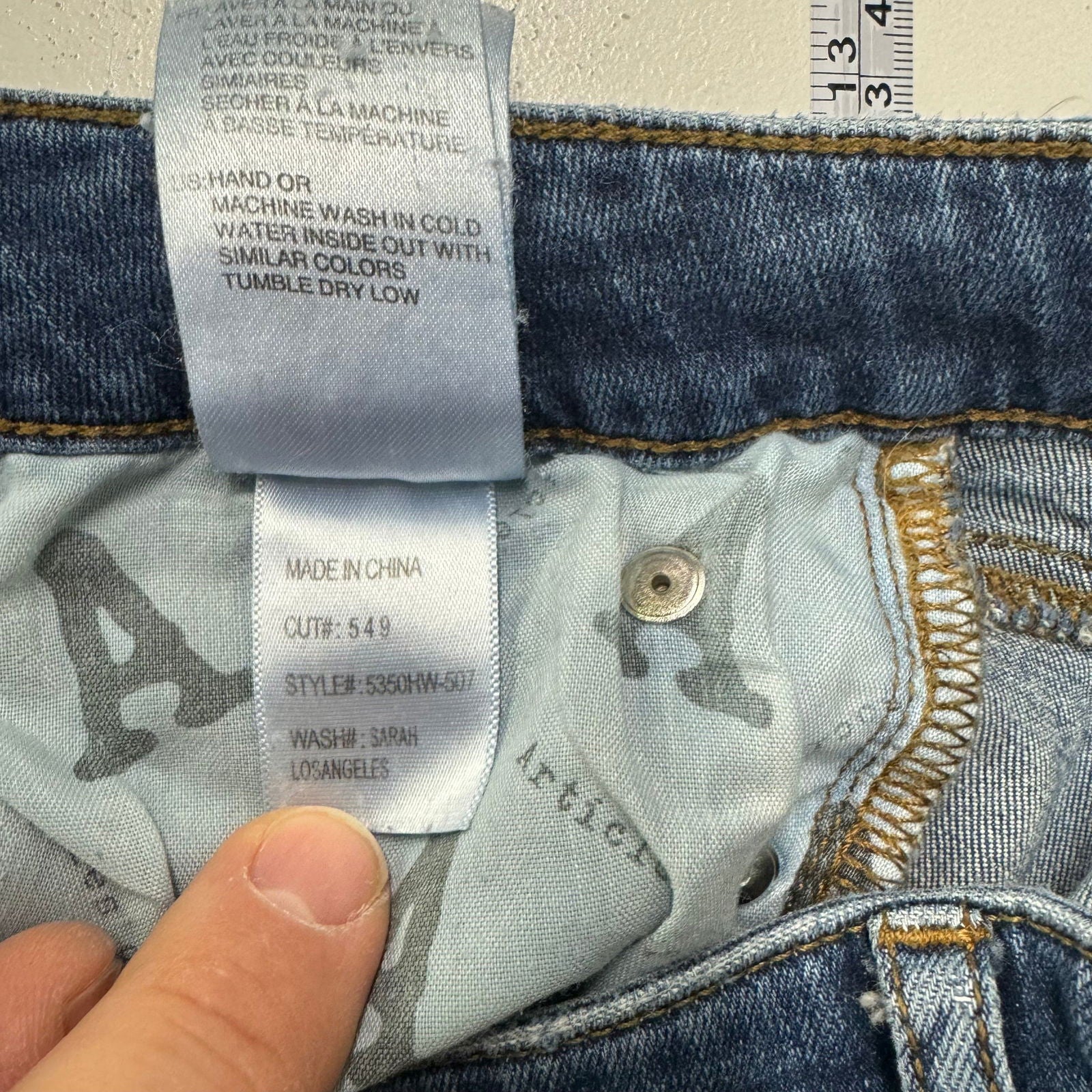 Articles of Society | Womens Skinny Denim Jeans | Color: Blue | Size: 27 | Pre-Owned -  | Buy at Parsimony Shoppes