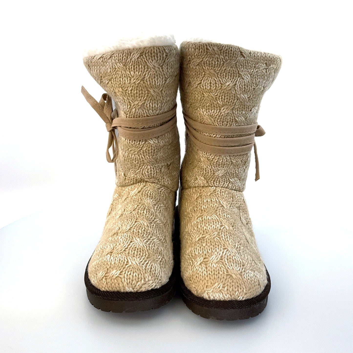 Muk Luks Essentials | Womens Clementine Boot | Color: Beige/Fawn Marl | Size: 6 | NWT