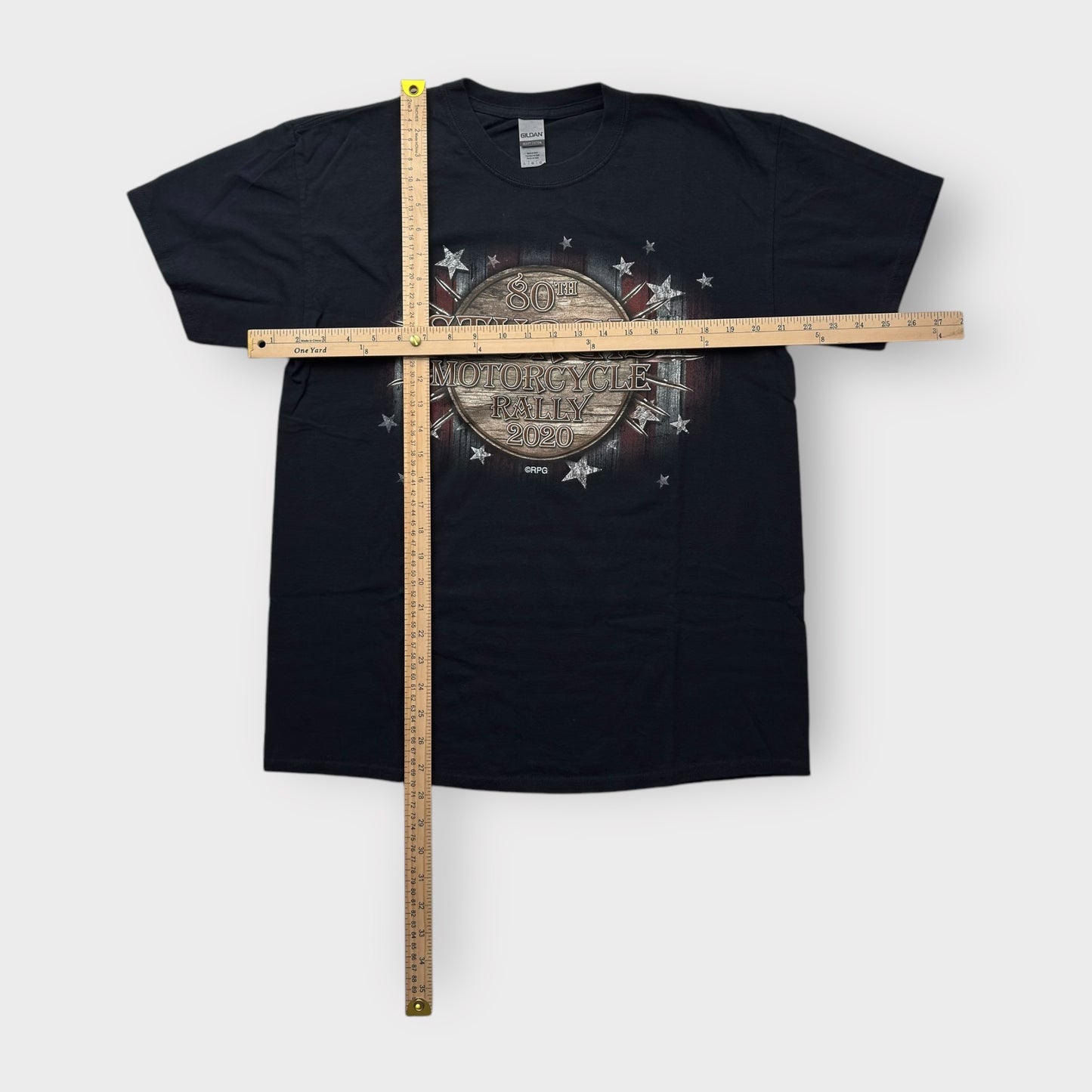 80th Sturgis Motorcycle Rally 2020 Men's T-Shirt - Black - Size L