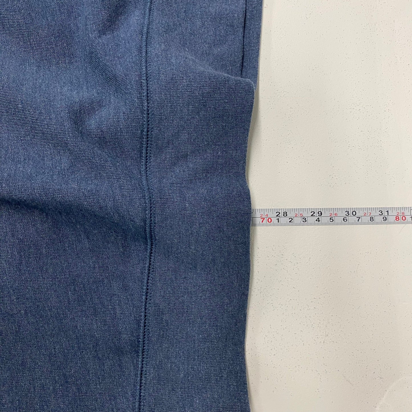 Next Mens Size L Grayish Blue Pullover Elbow-Patch Sweatshirt L/s