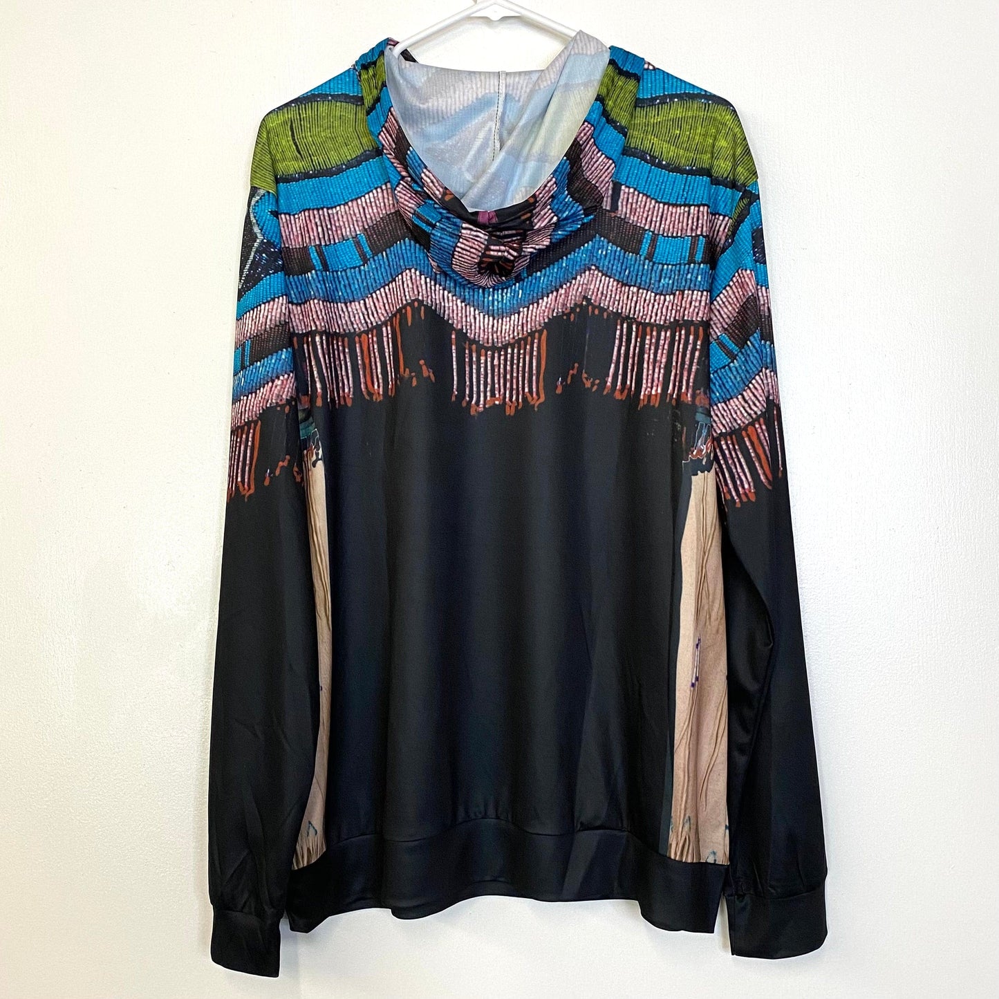 Mens Size XXL Dream Catcher Eagle Graphic Sweatshirt L/s Novelty